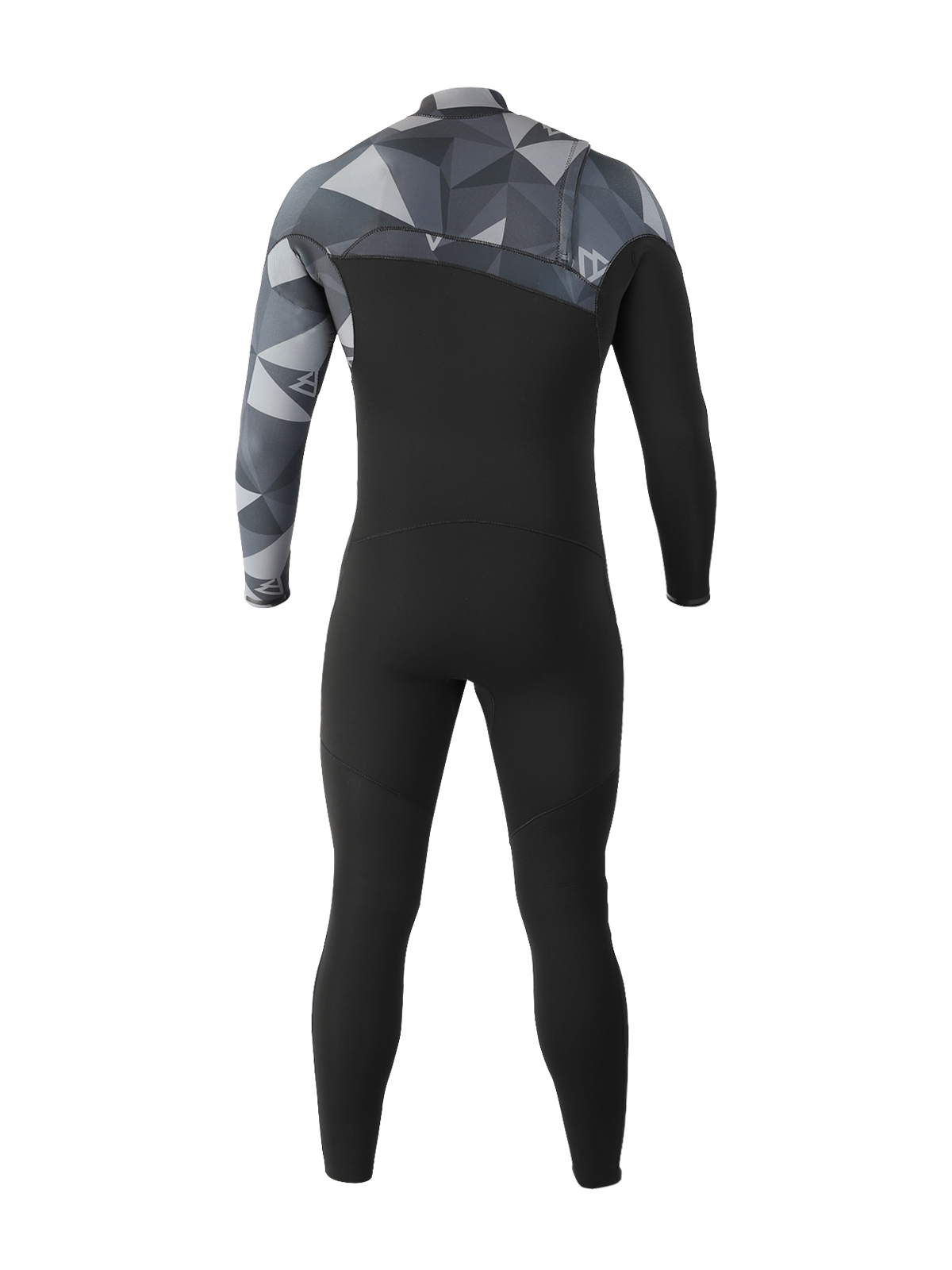 Gravity Fullsuit 5/3mm 男式潜水服 | 黑色 + 灰色
