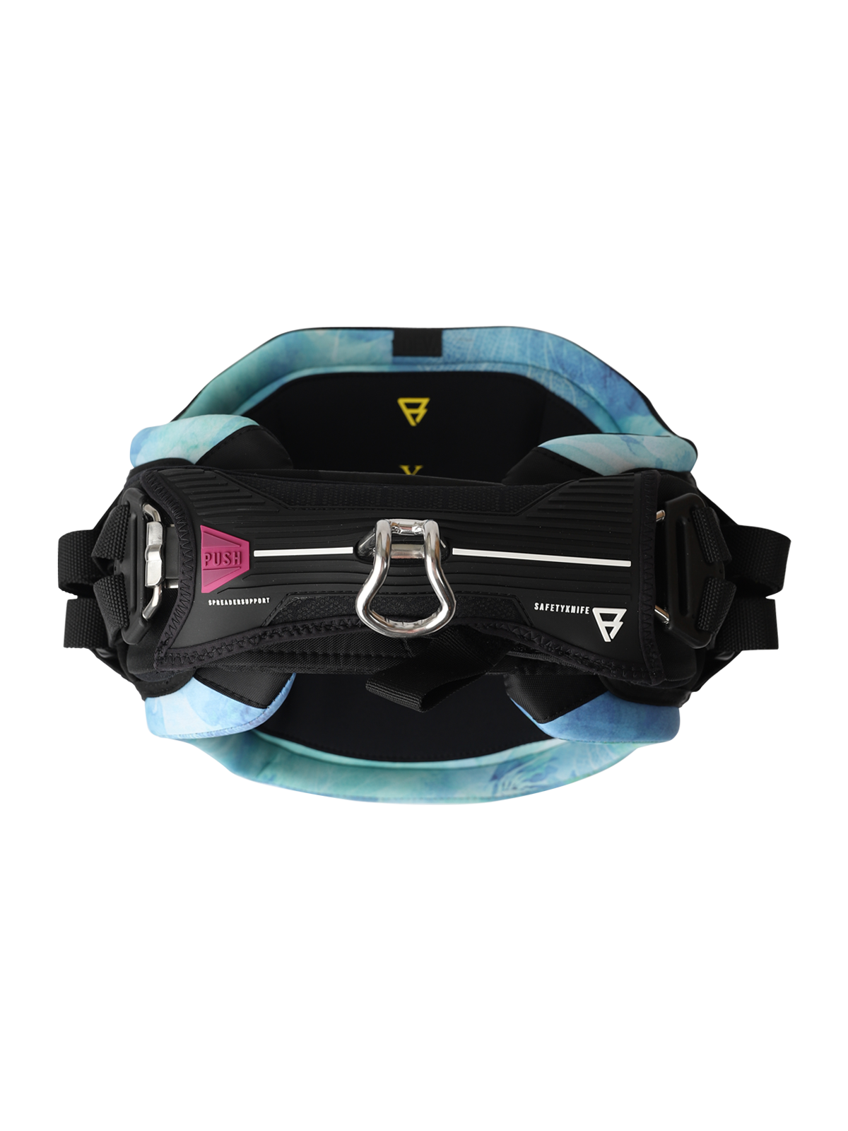 Xena-Waist Dames Trapeze | Blauw