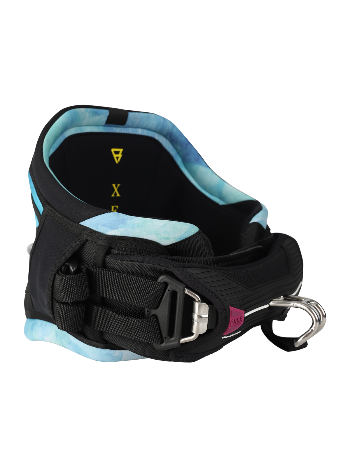 Xena-Waist Dames Trapeze | Blauw