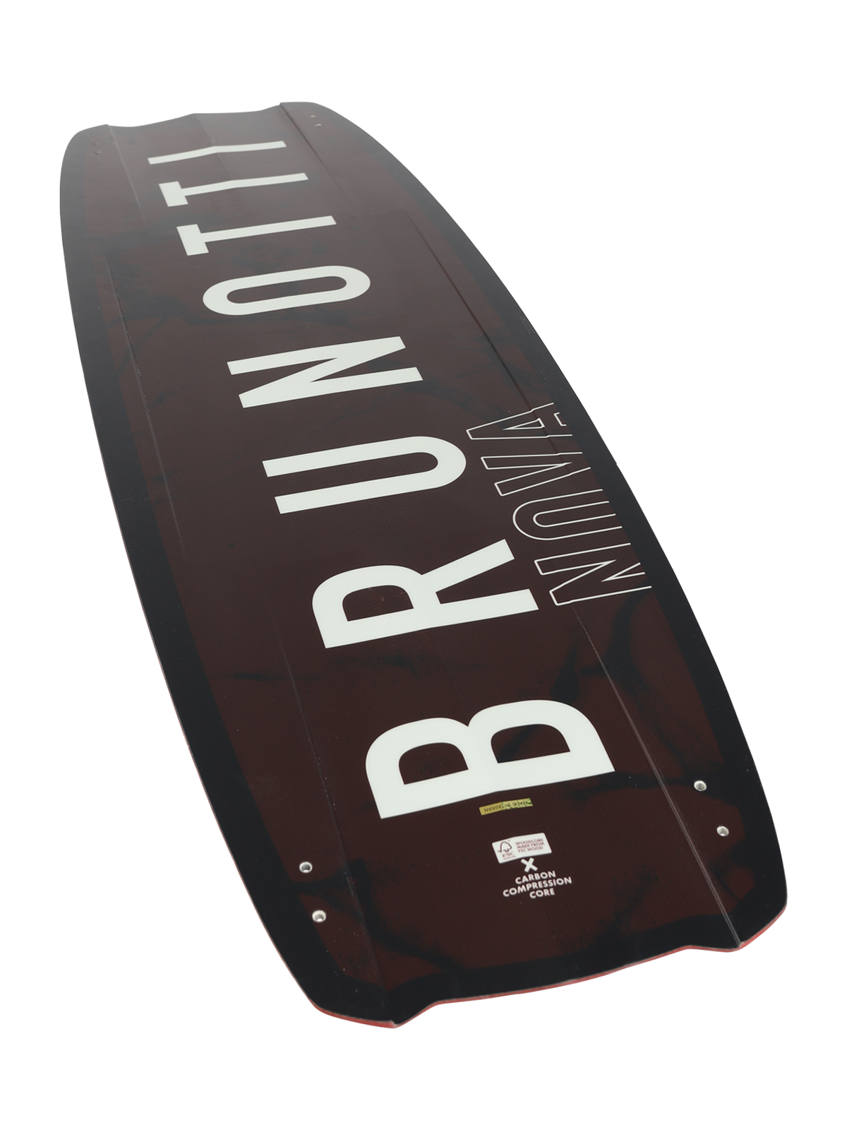 Nova + G10 Fins Kiteboard | Schwarz