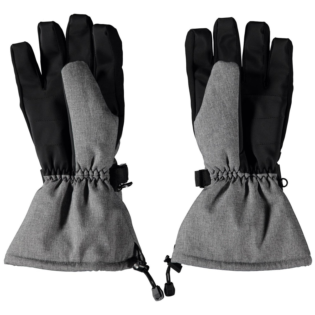 Helium Heren Ski Handschoenen | Dark Grey Melee