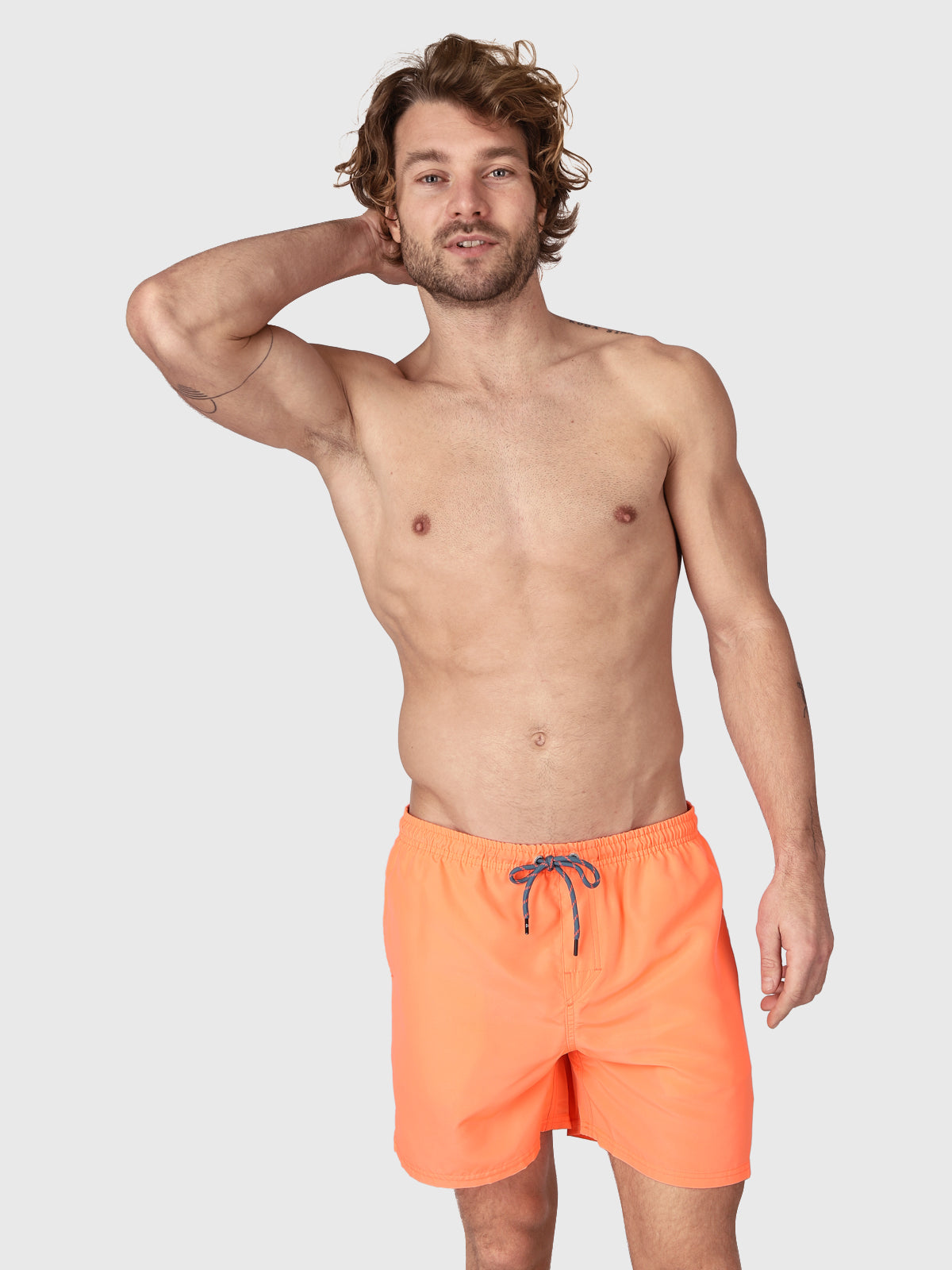 CrunECO-N Men Swim Shorts | Orange