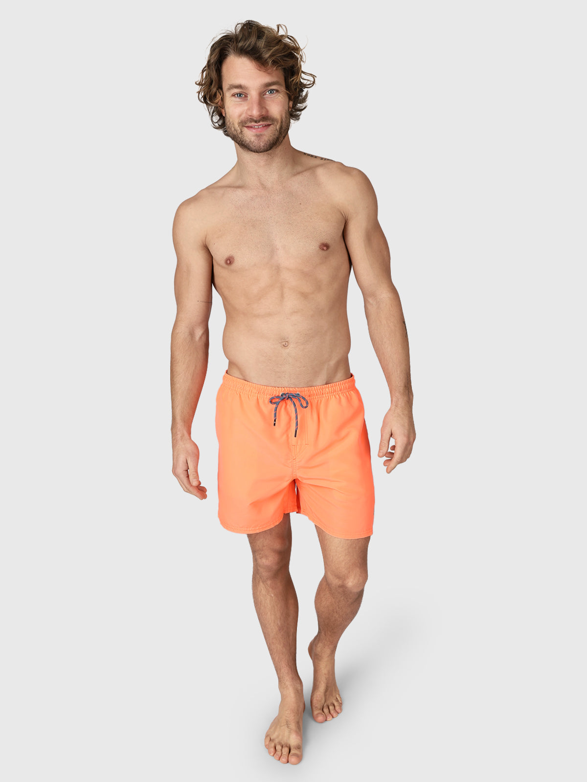 CrunECO-N Men Swim Shorts | Orange
