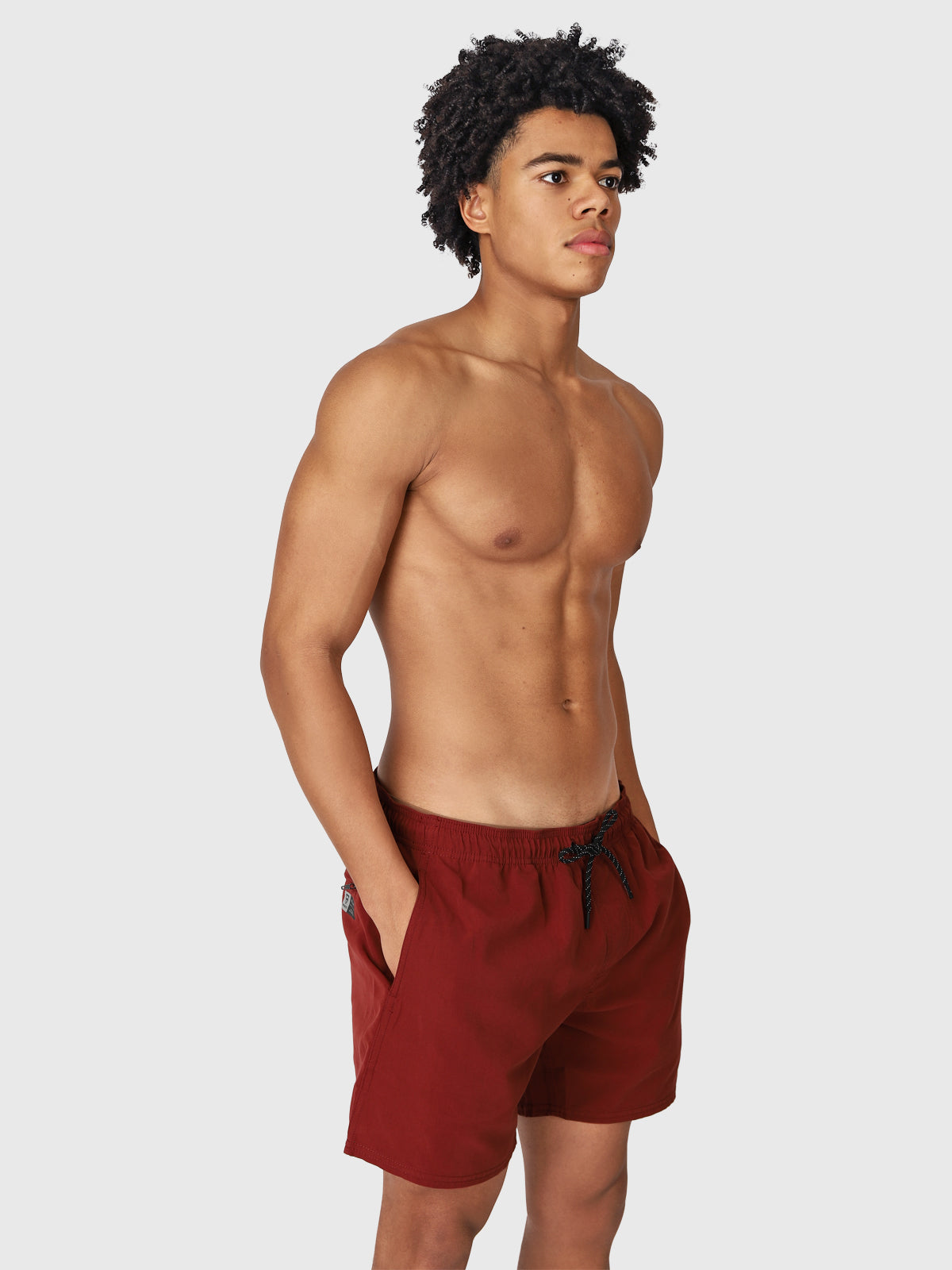 CrunECO-N Men Swim Shorts | Red