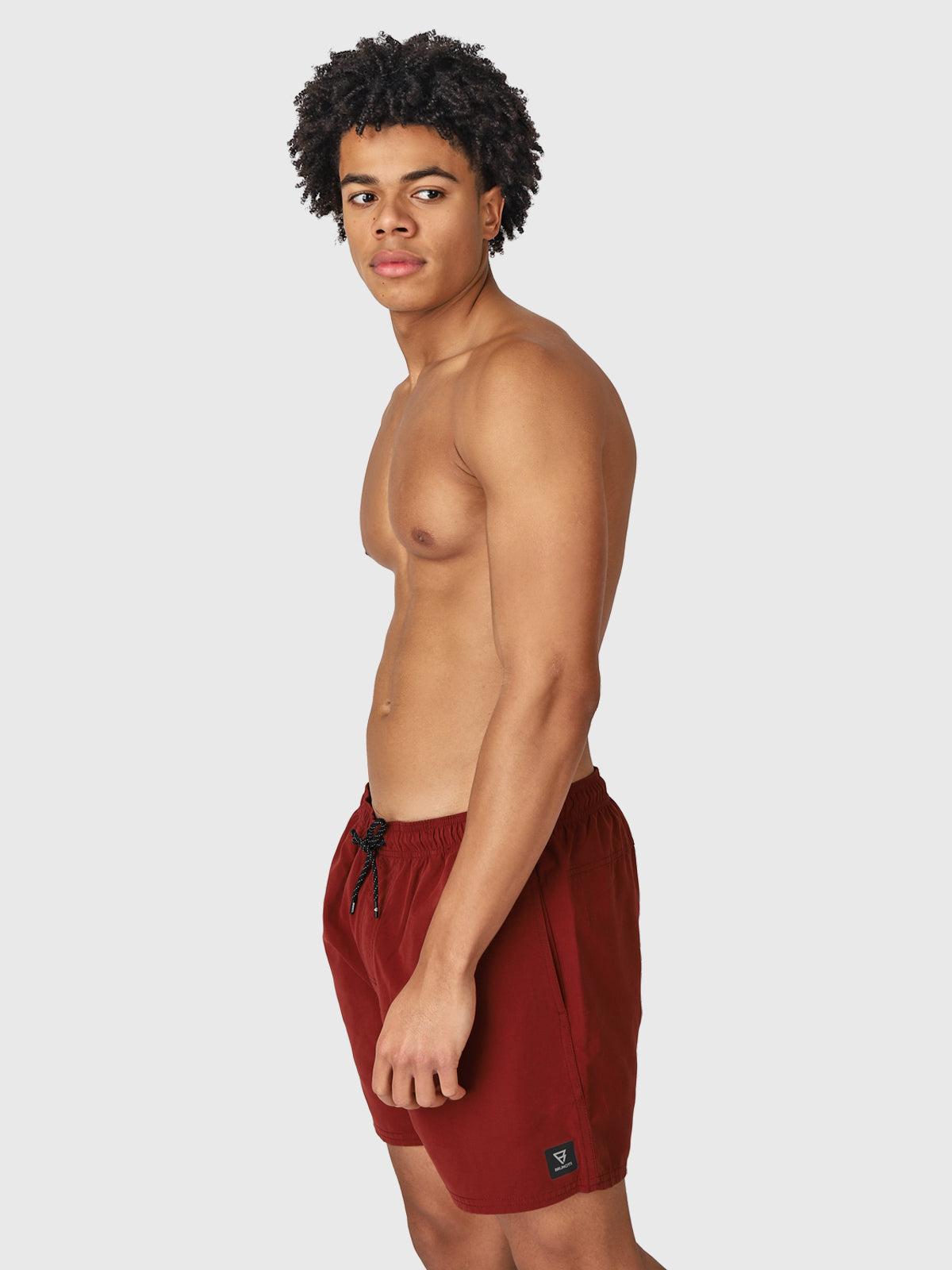 CrunECO-N Men Swim Shorts | Red