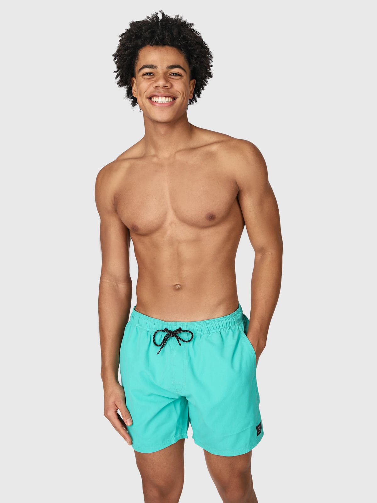 CrunECO-N Men Swim Shorts | Caribbean Green