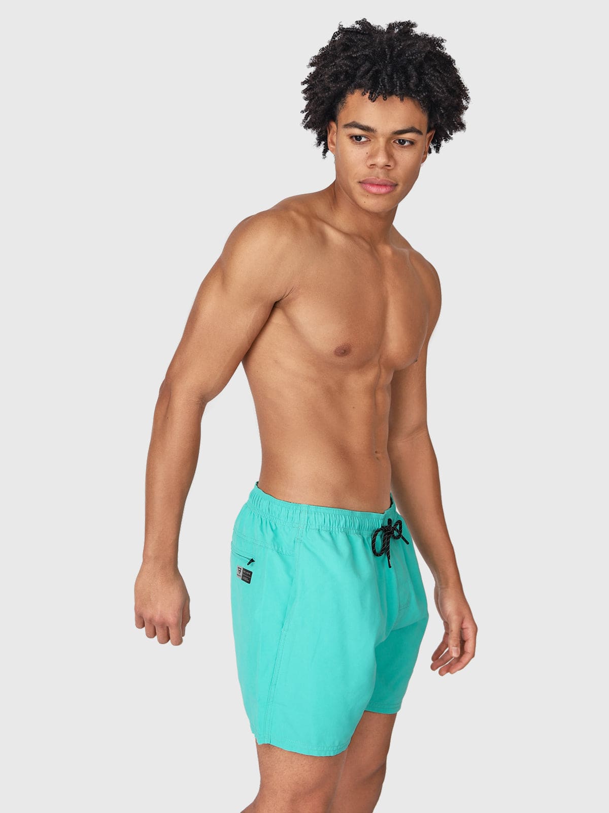 CrunECO-N Men Swim Shorts | Caribbean Green