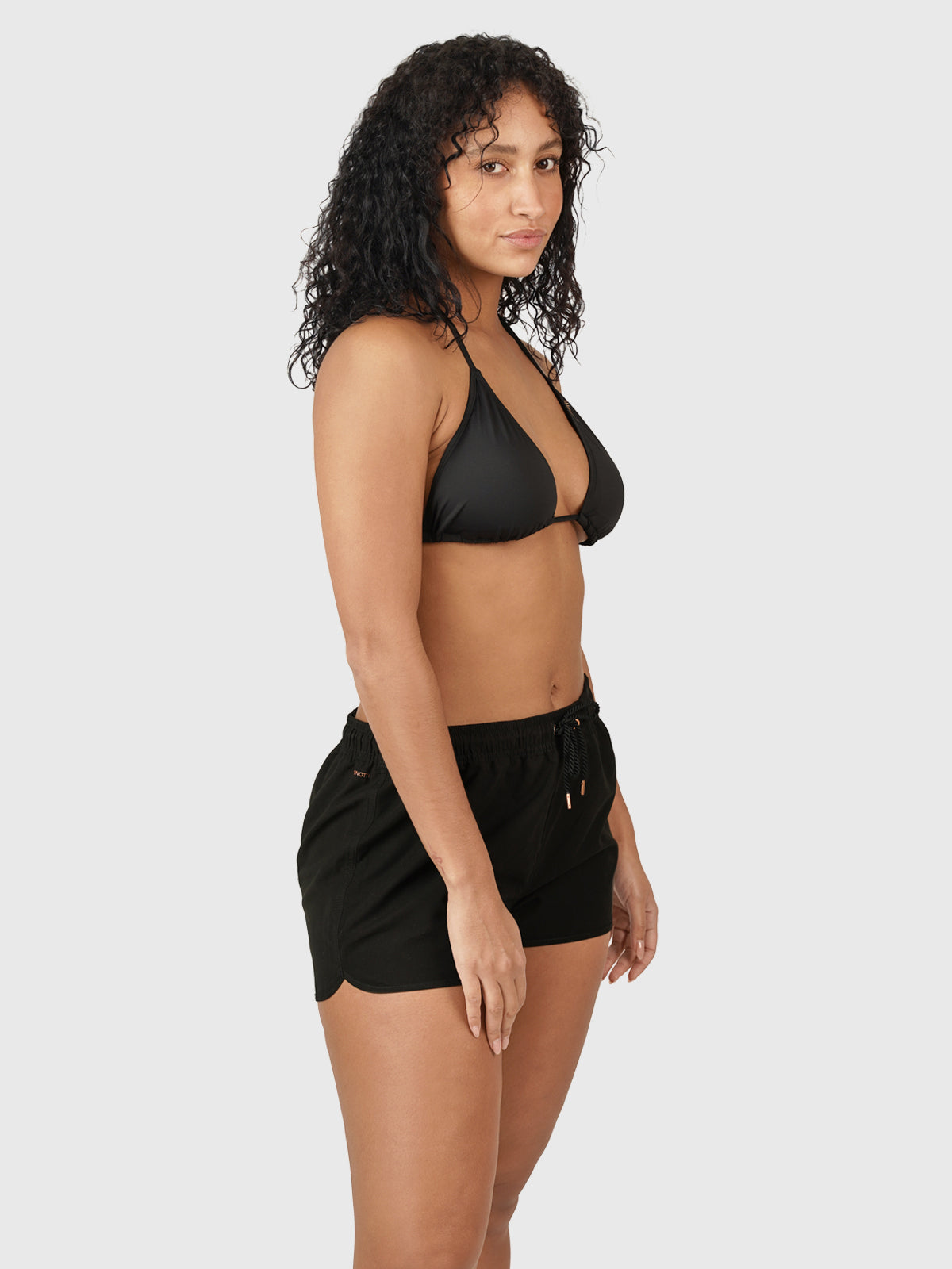 Greeny-N Women Swim Shorts | Black