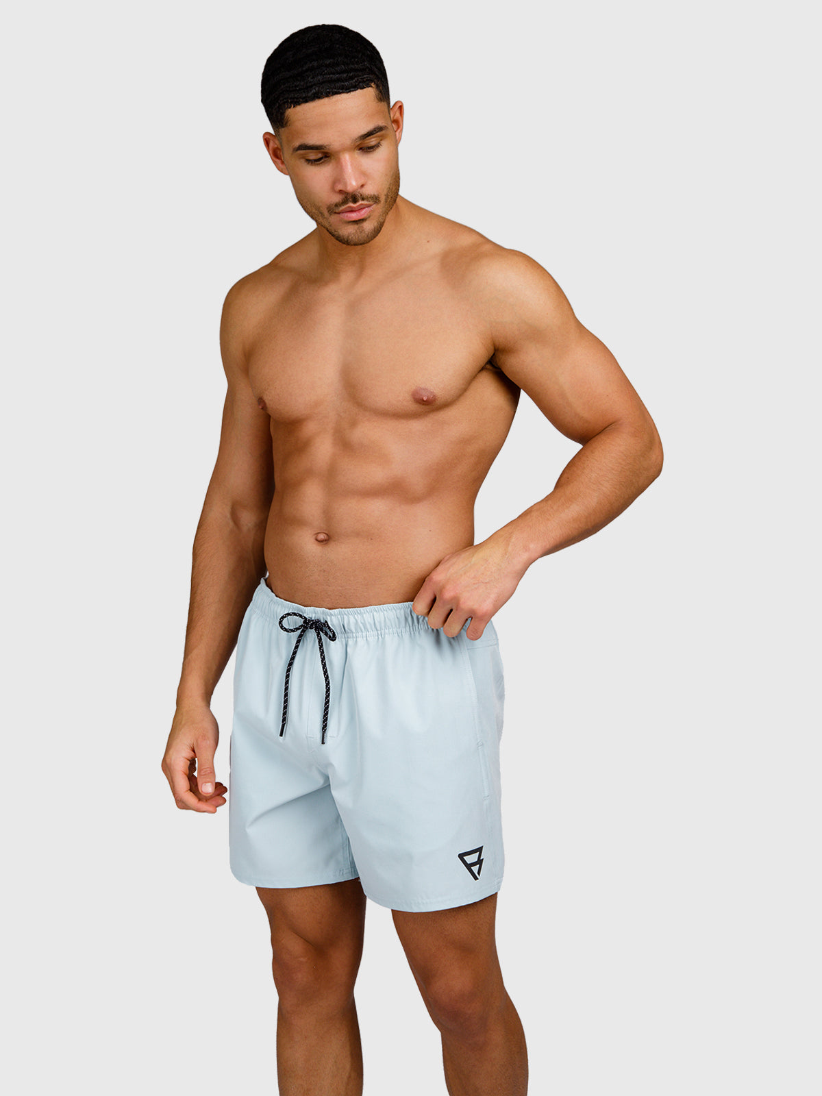 Bru-conic Men Swim Shorts | Mist