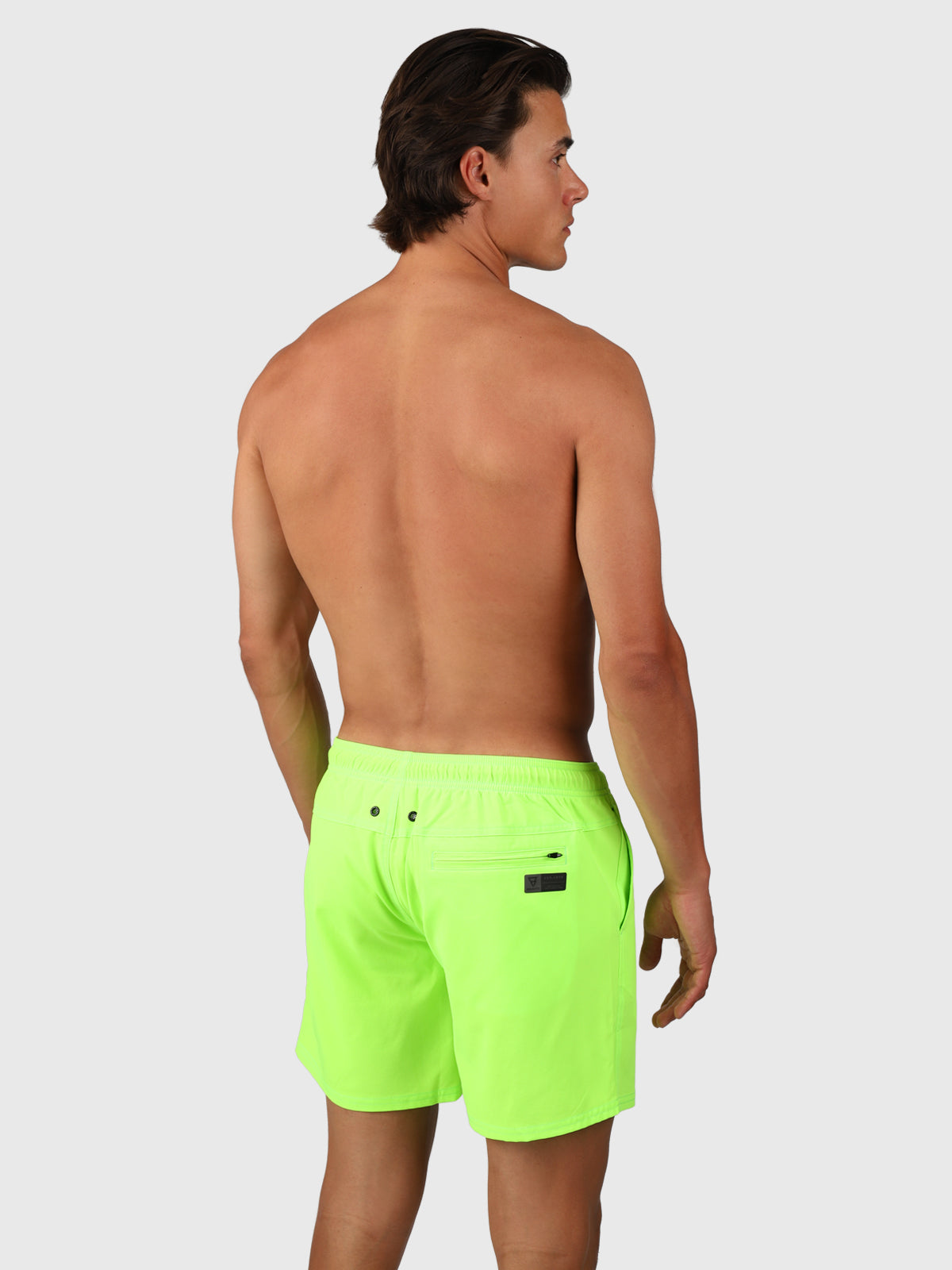 Bru-conic Heren Zwemshort | Neon Groen