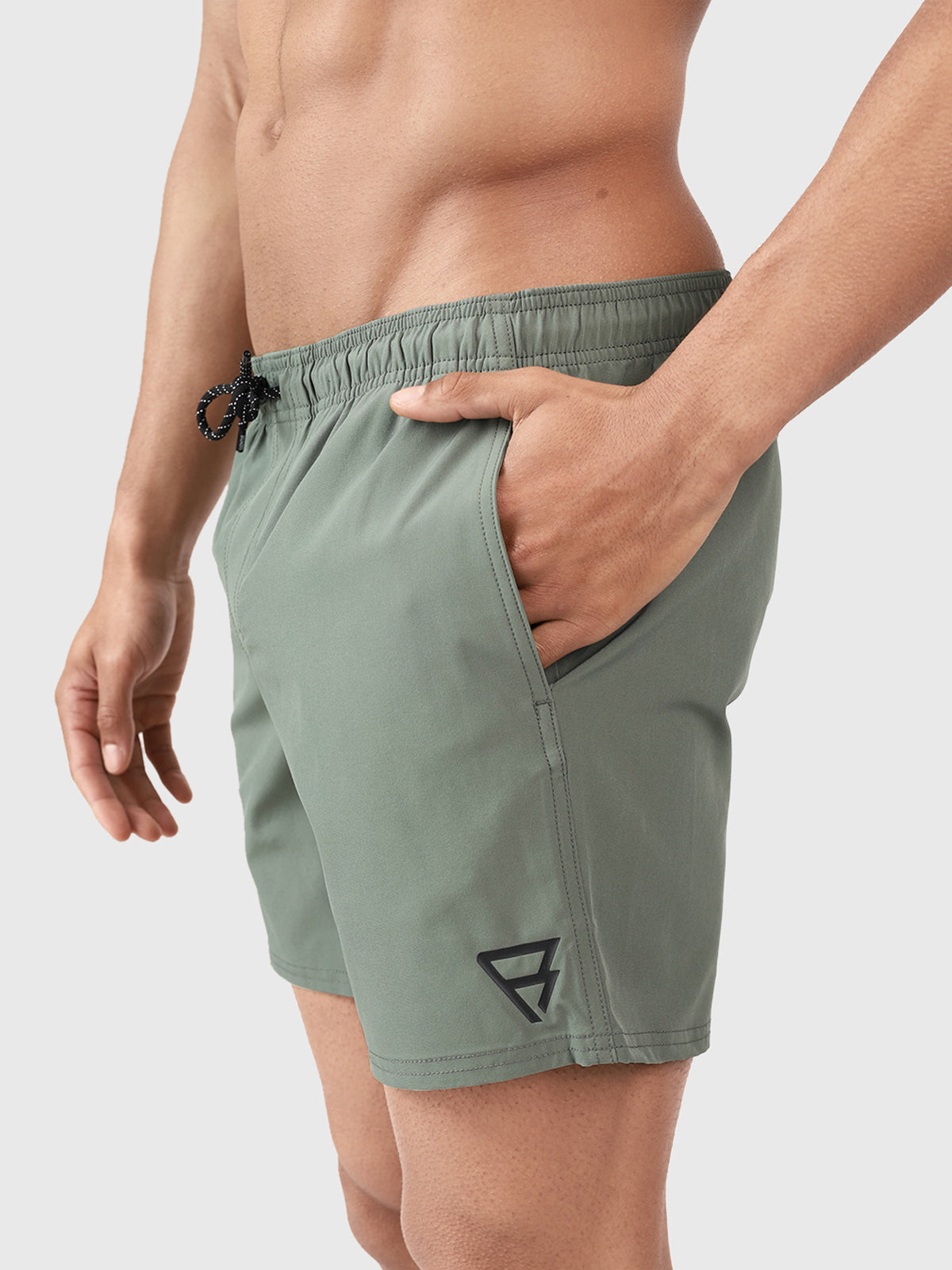 Bru-conic-N Heren Zwemshort | Groen