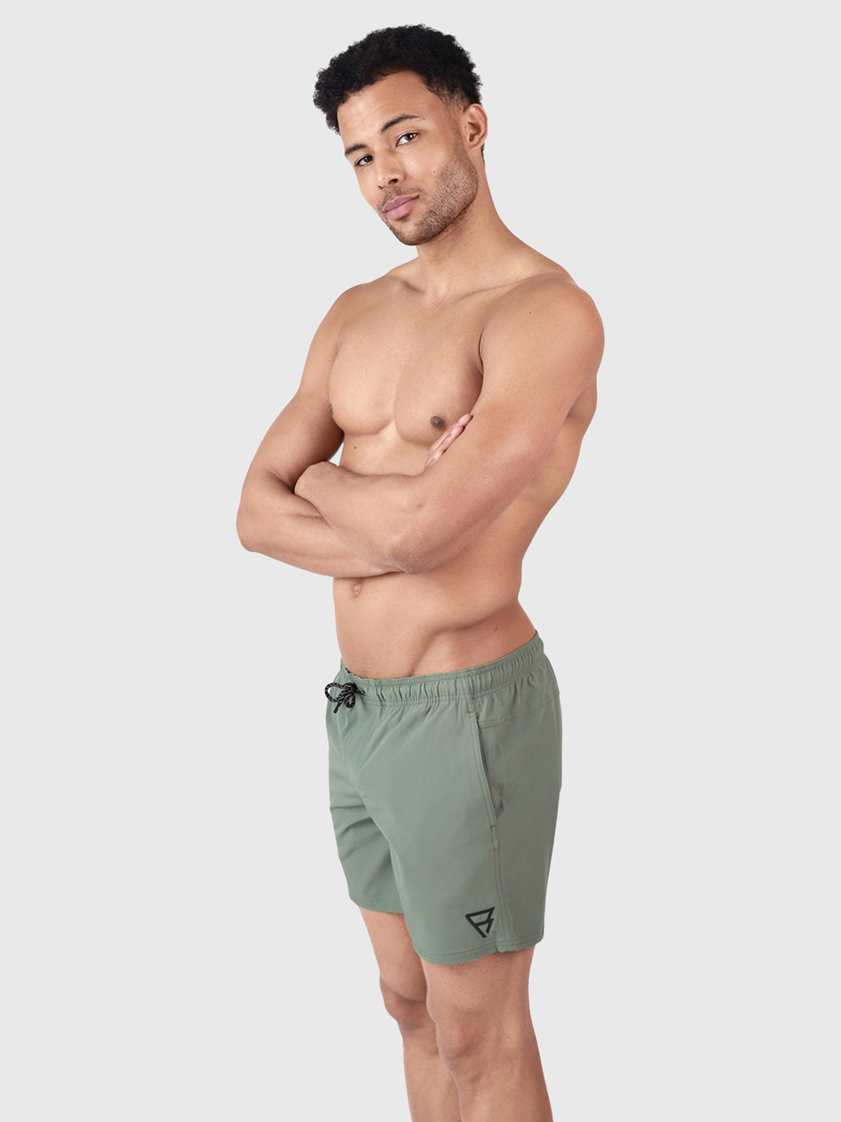 Bru-conic-N Heren Zwemshort | Groen