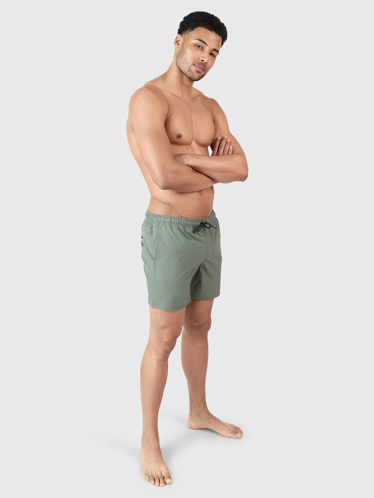 Bru-conic-N Herren Badehose | Grün