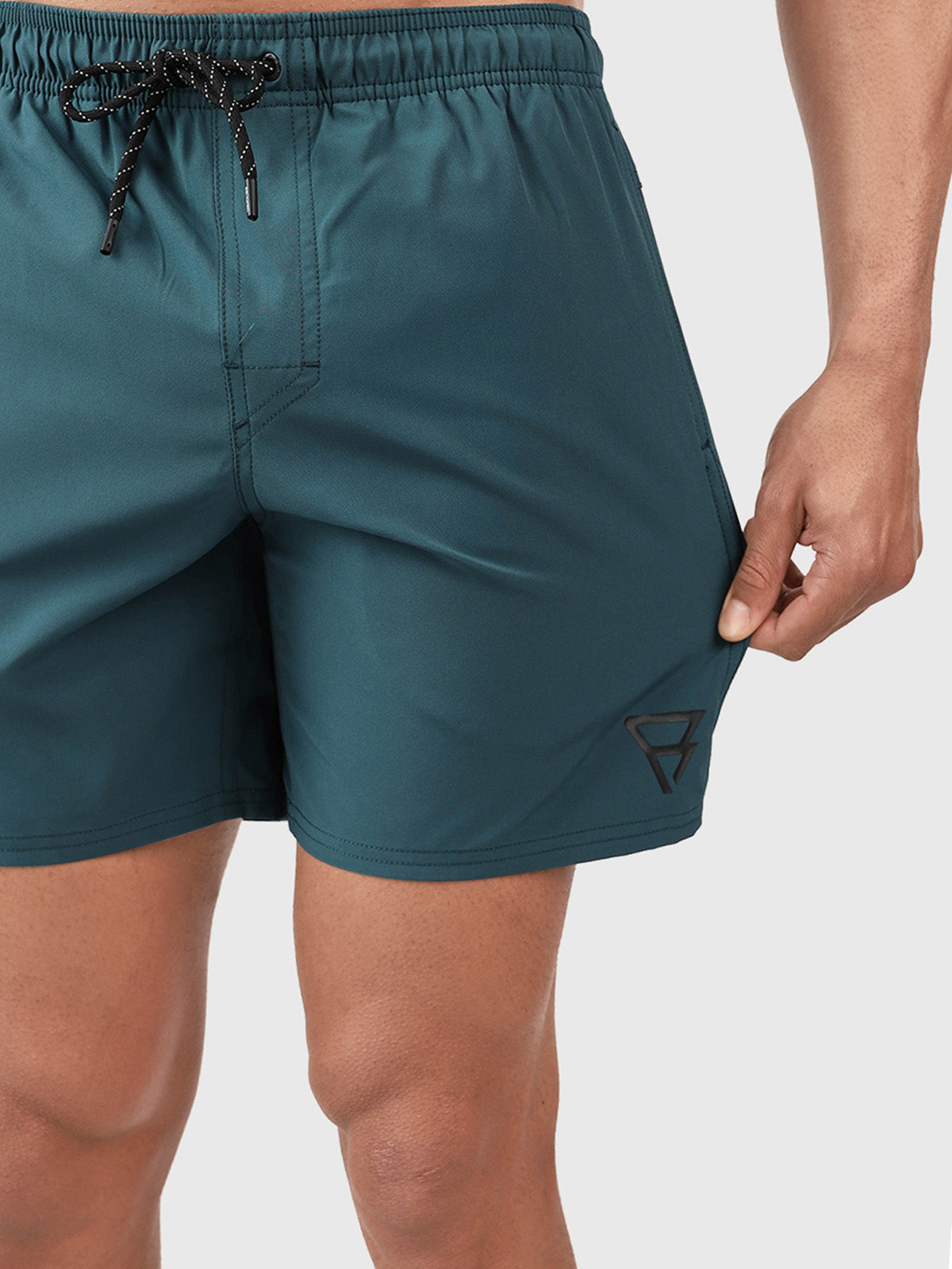 Bru-conic Men Swim Shorts | Dark Green