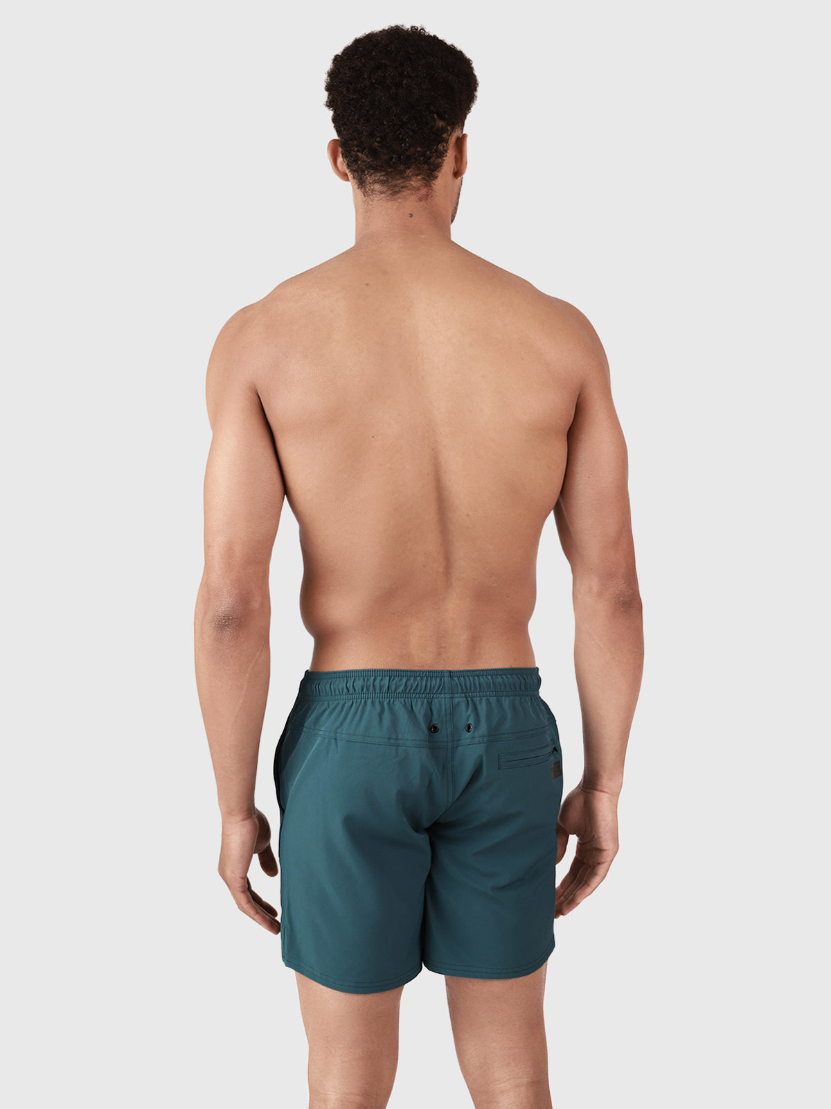 Bru-conic Men Swim Shorts | Dark Green