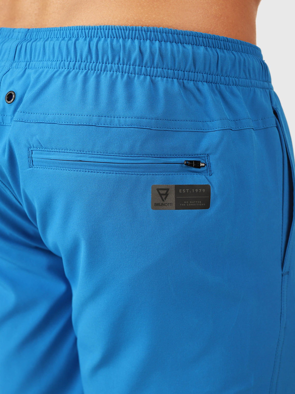 Bru-conic Heren Zwemshort | Neon Blauw