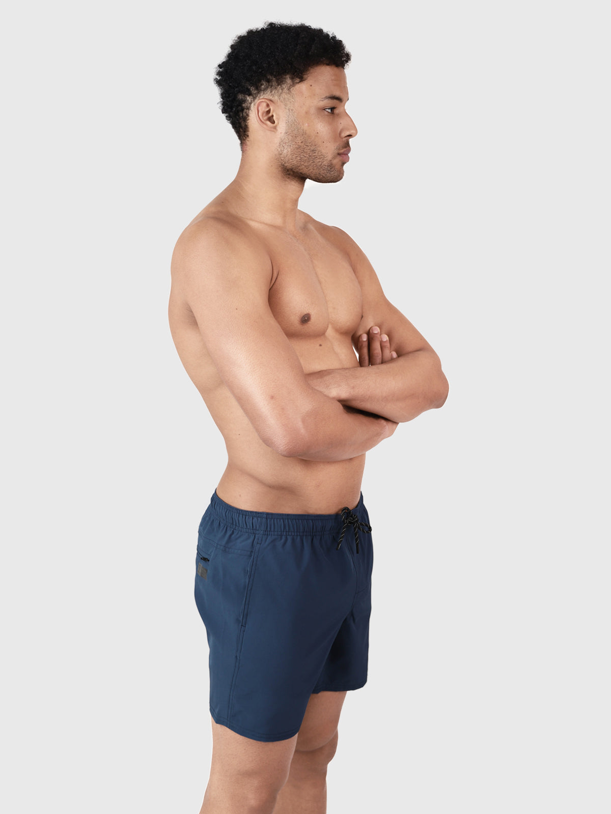 Bru-conic Men Swim Shorts | Blue