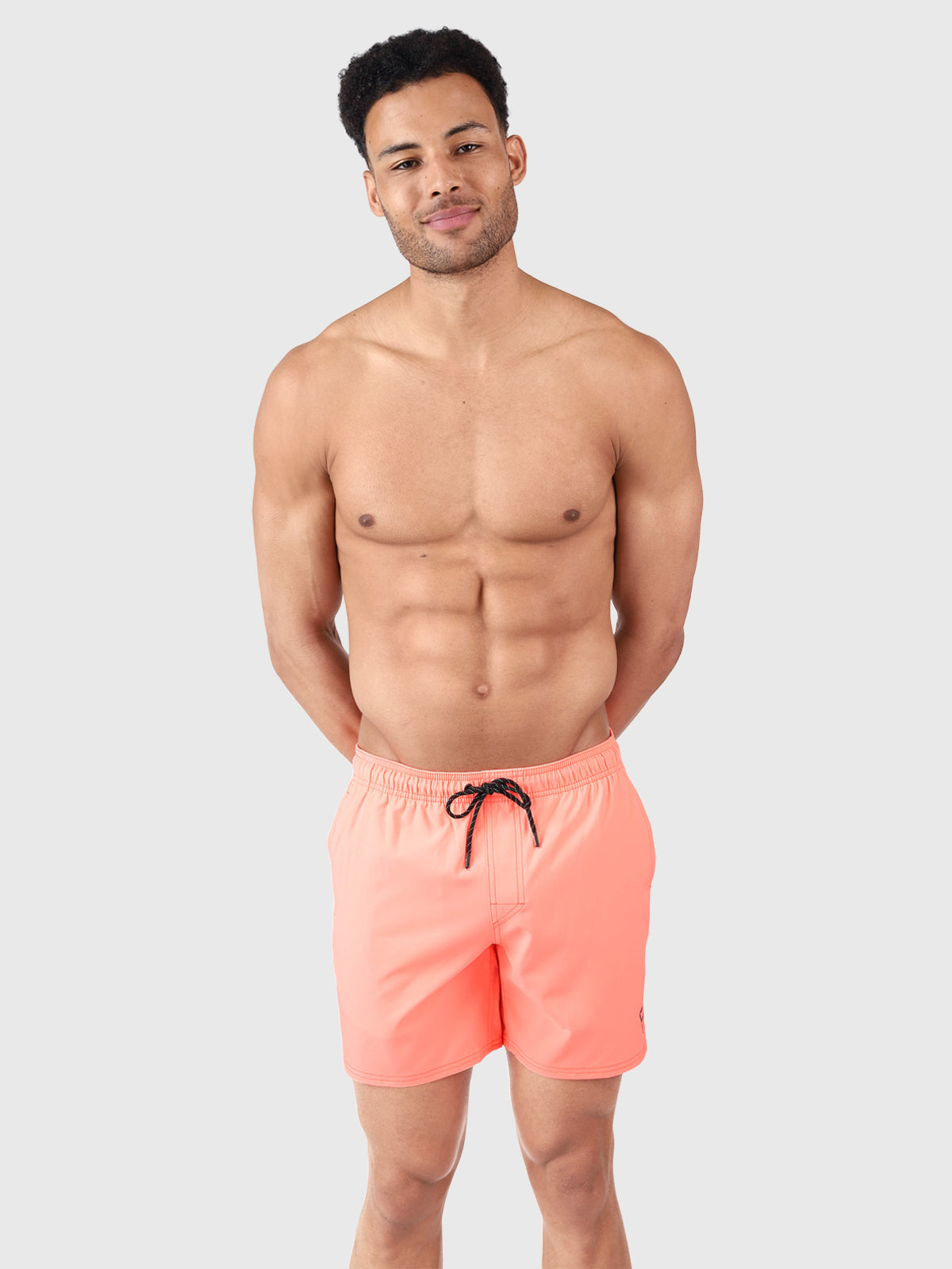 Bru-conic Men Swim Shorts | Flamingo