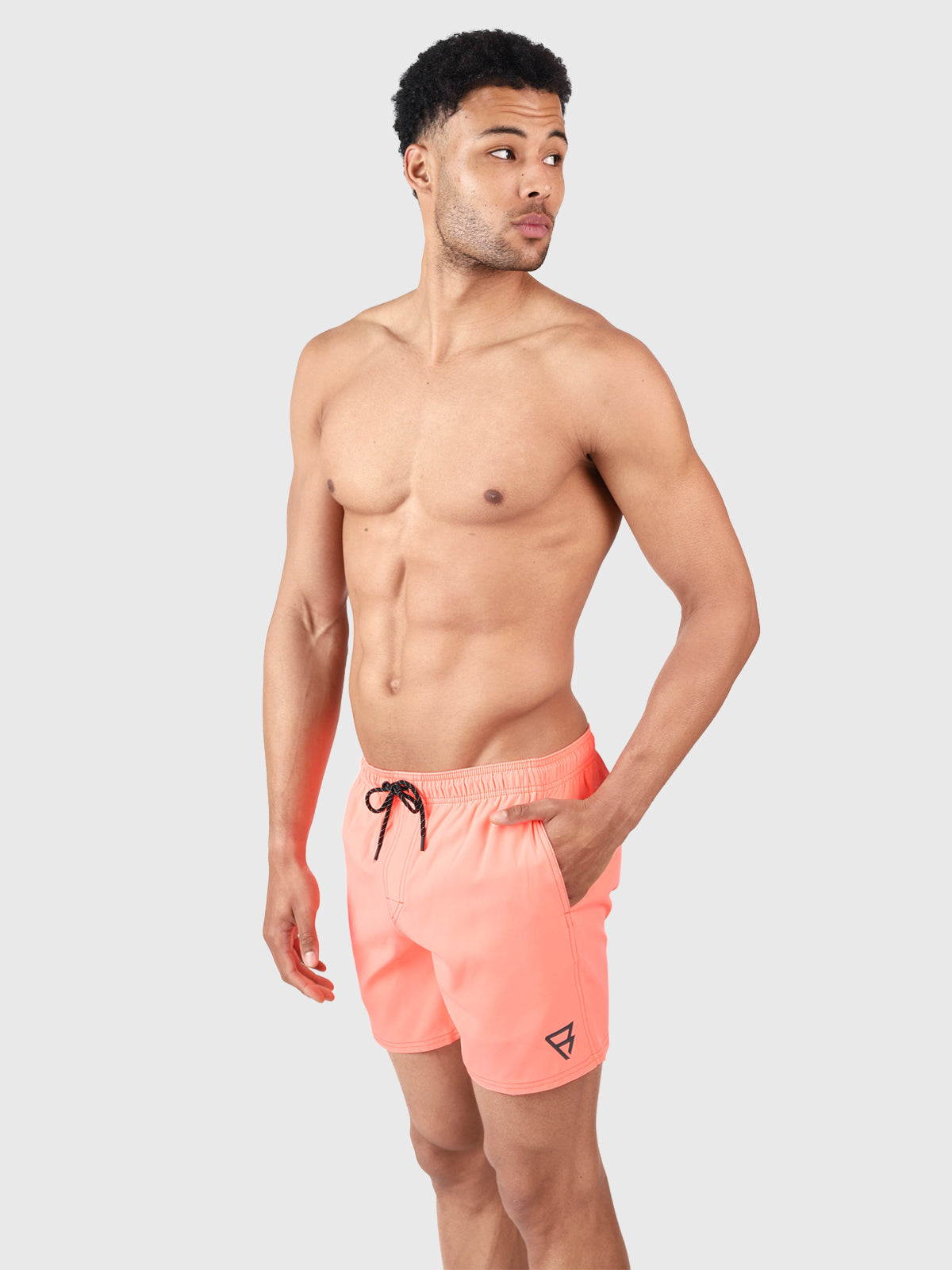 Bru-conic-N Heren Zwemshort | Flamingo