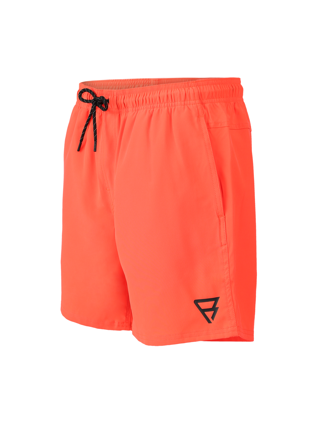 Bru-conic Men Swim Shorts | Neon Orange