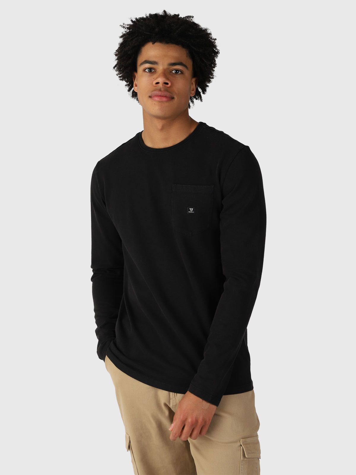 Pascal Men Longsleeve T-shirt | Black