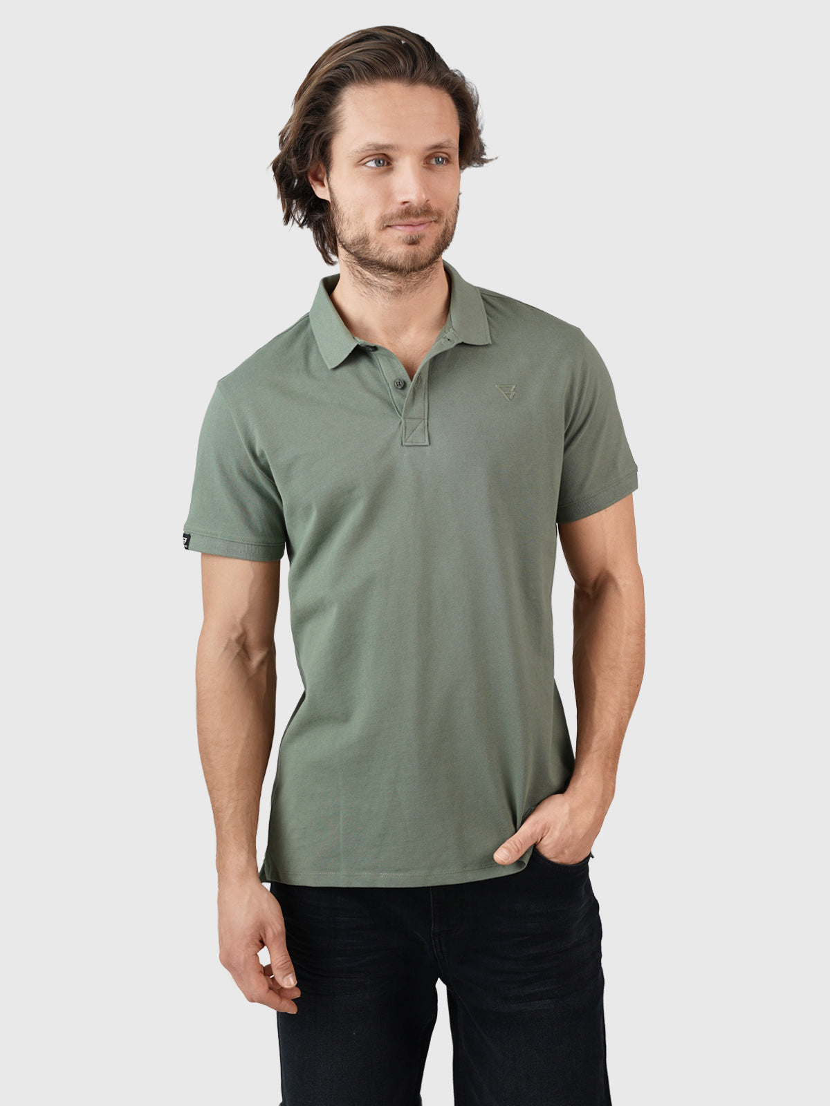 Frunot-II Herren Poloshirt | Grün