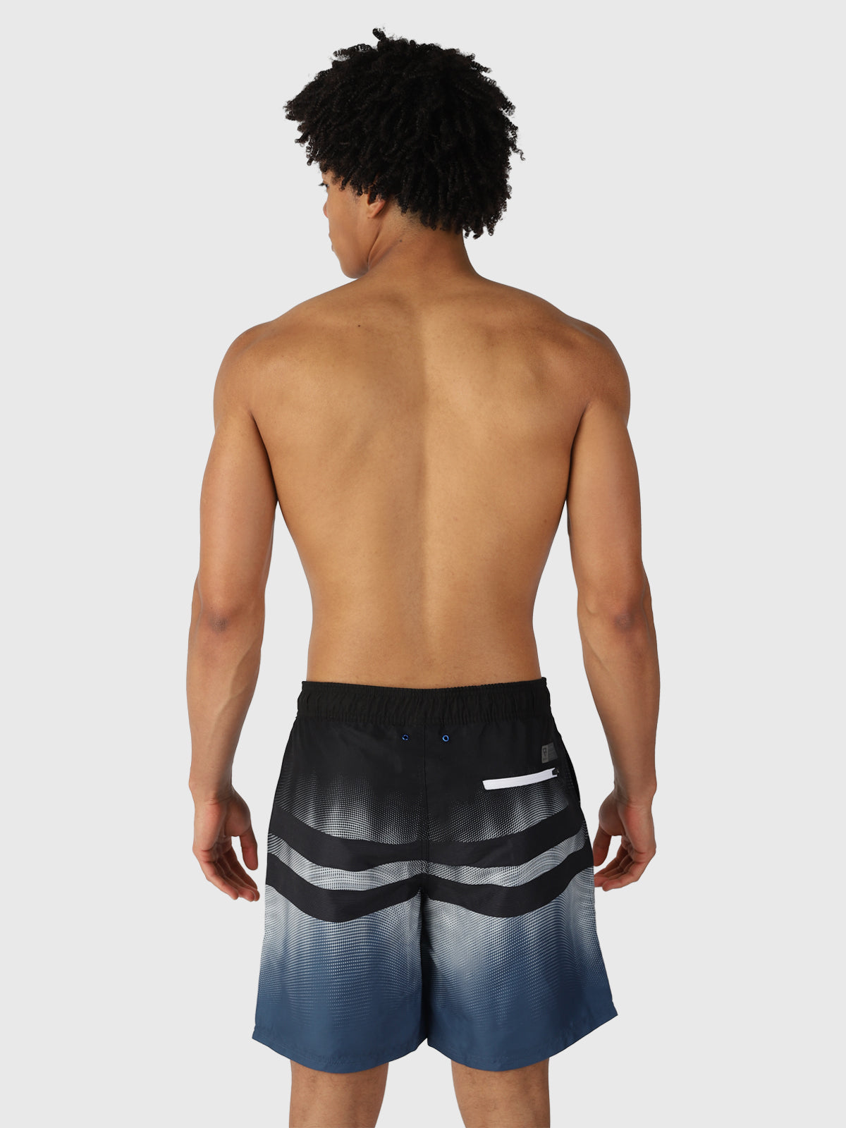 Archal Men Long Swim Shorts | Dark Blue