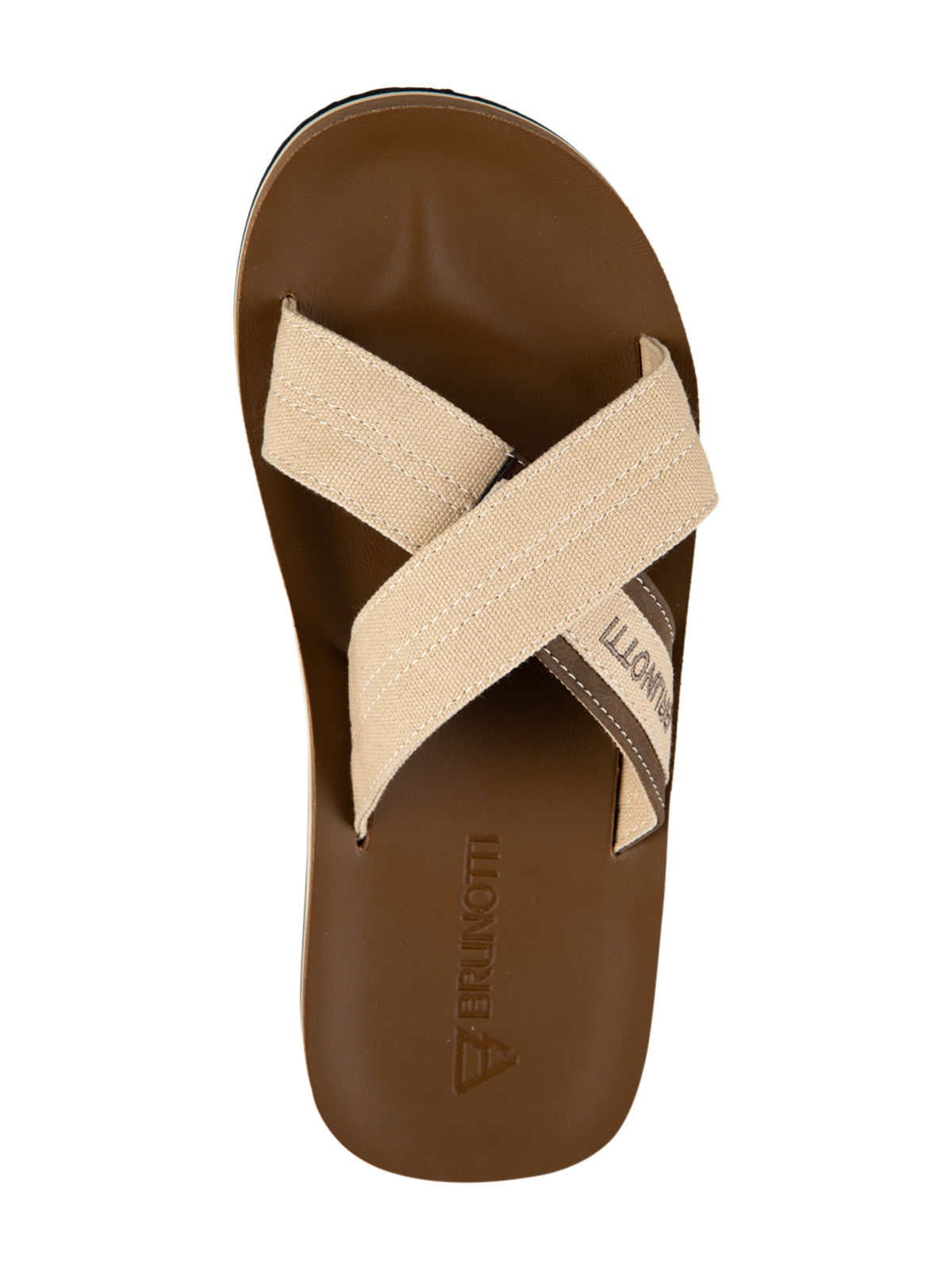Ebbet Heren Slippers Beige