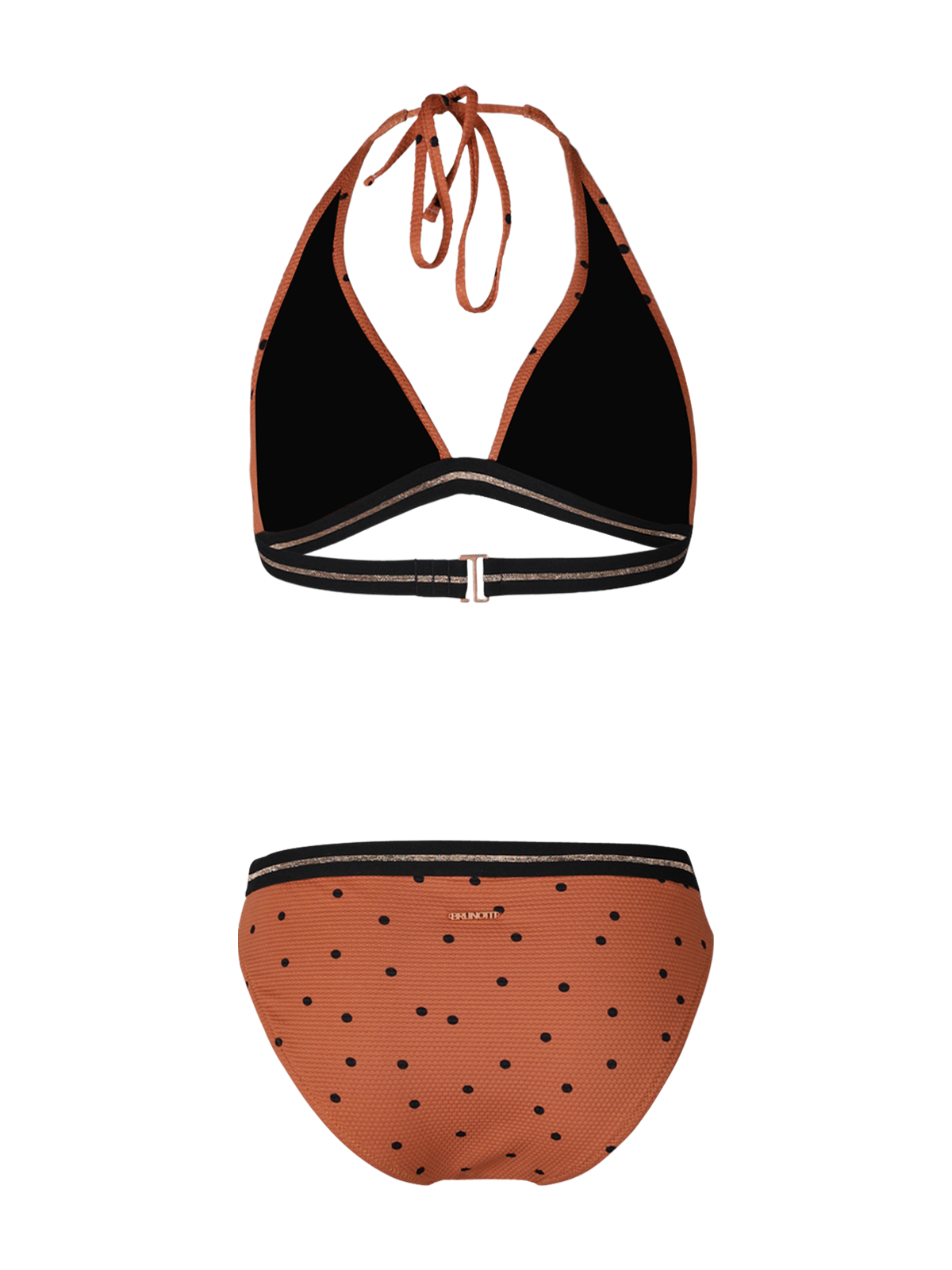 Xiu-Dot Damen Bralette Bikini | Braun