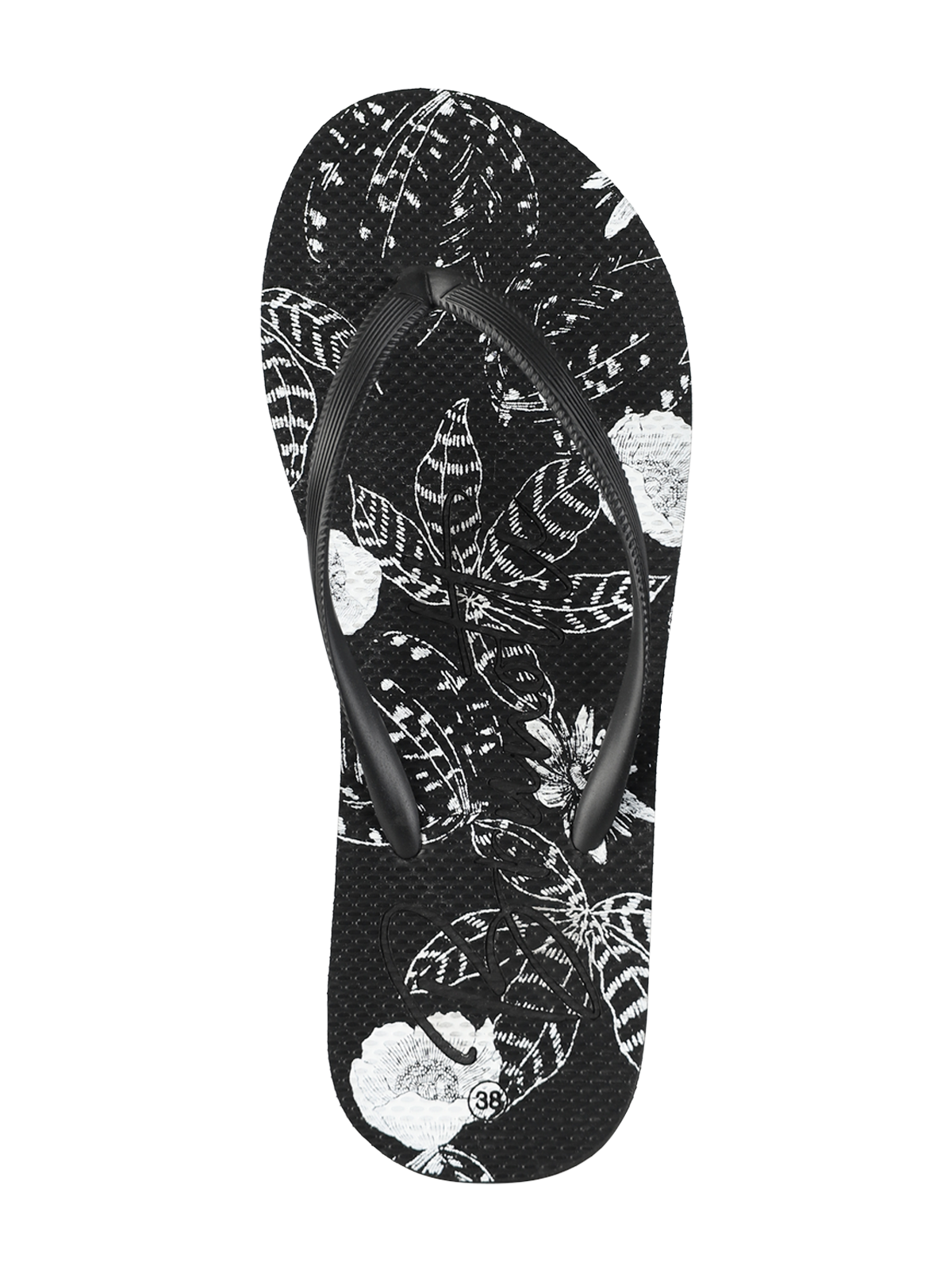 Gaia-AO Damen Flip Flops | Schwarz