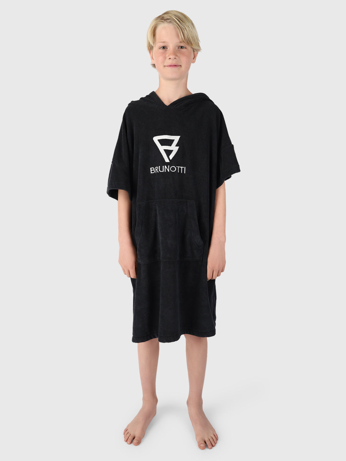 Panchia Junior Poncho | Schwarz