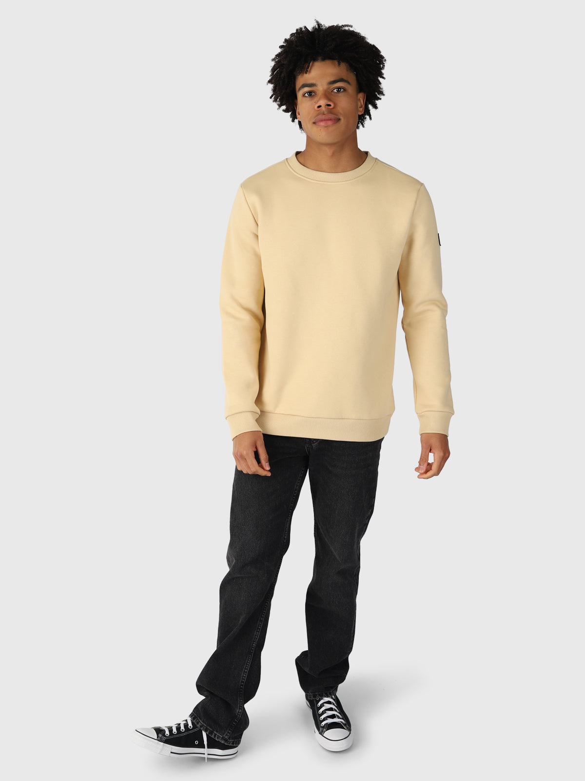 Ritcher Men Sweater | White