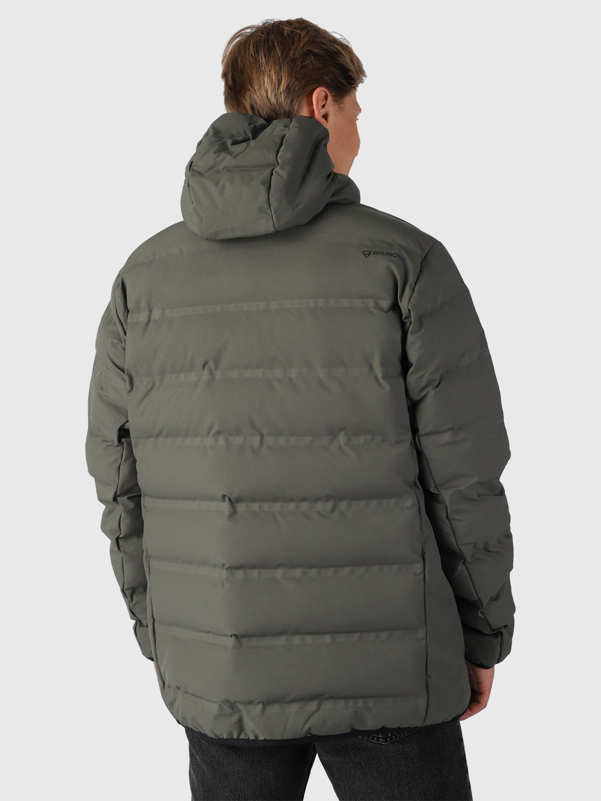 Galan Heren Puffer Jas | Groen