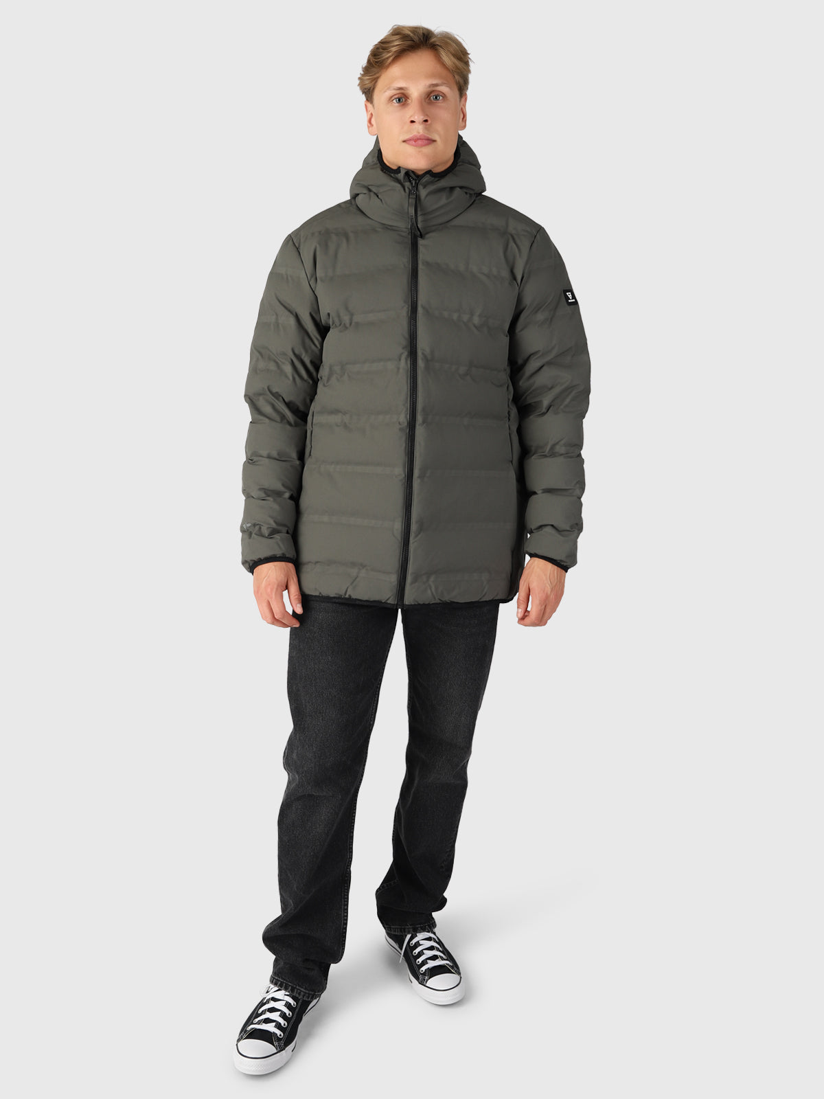 Galan Herren Puffer Jacke | Grün