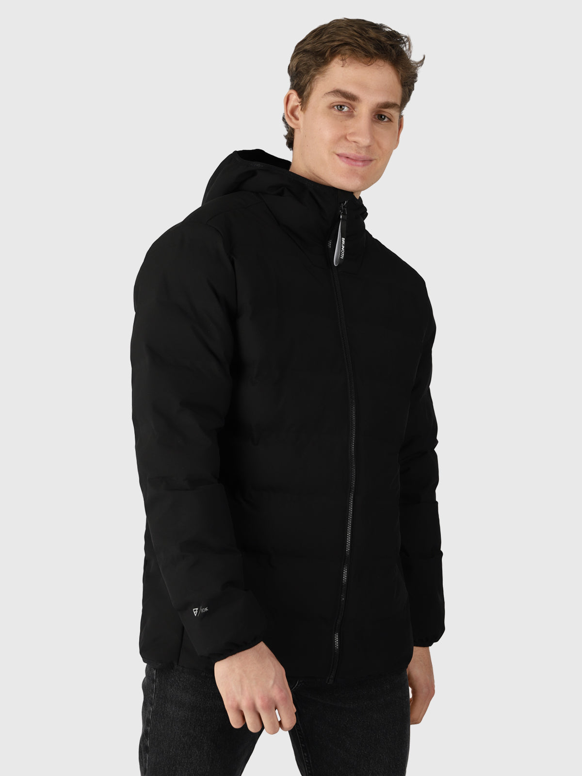 Galan Men Puffer Jacket | Black