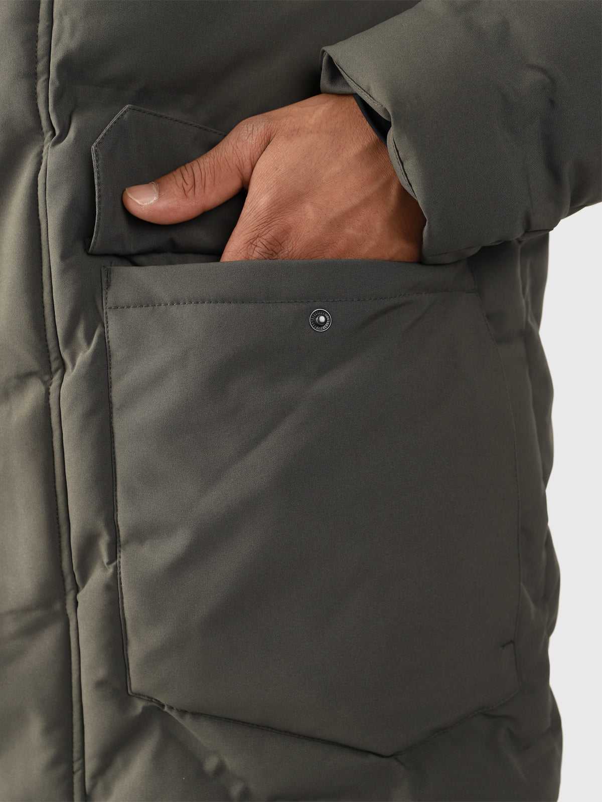 Jamison Heren Parka Jas | Groen