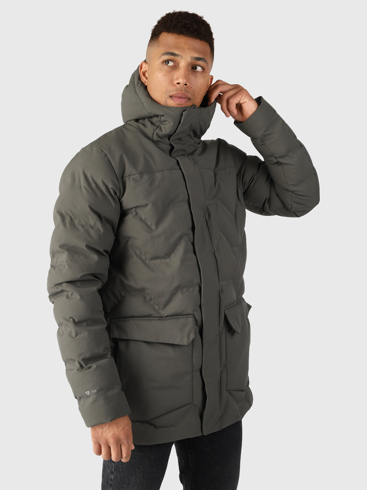 Jamison Heren Parka Jas | Groen