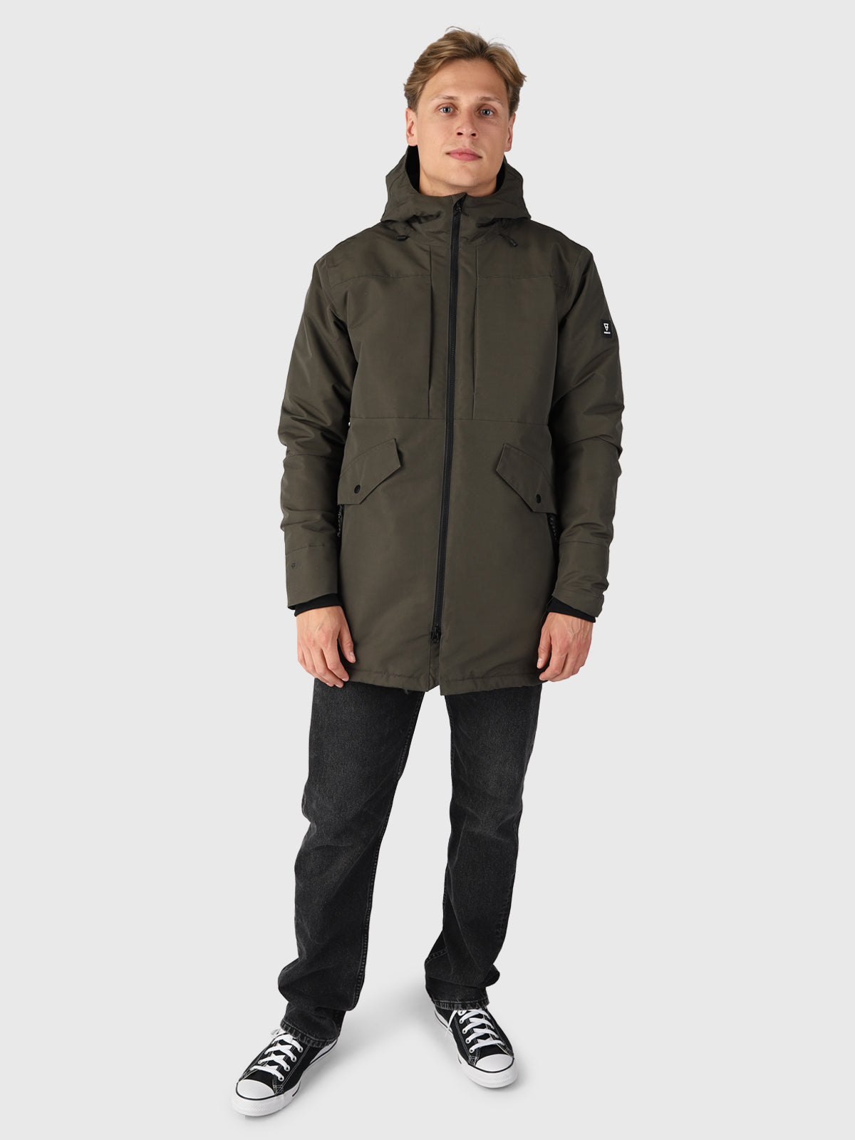 Nelson Herren Parka Jacke | Grün