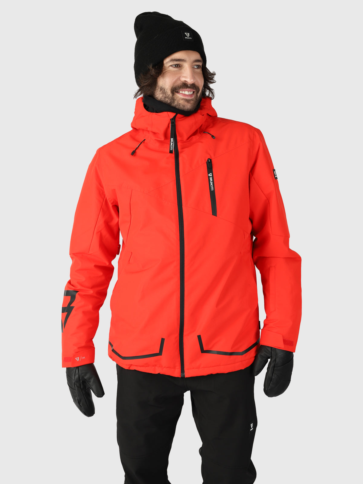 Tunder Men Snow Jacket | Red