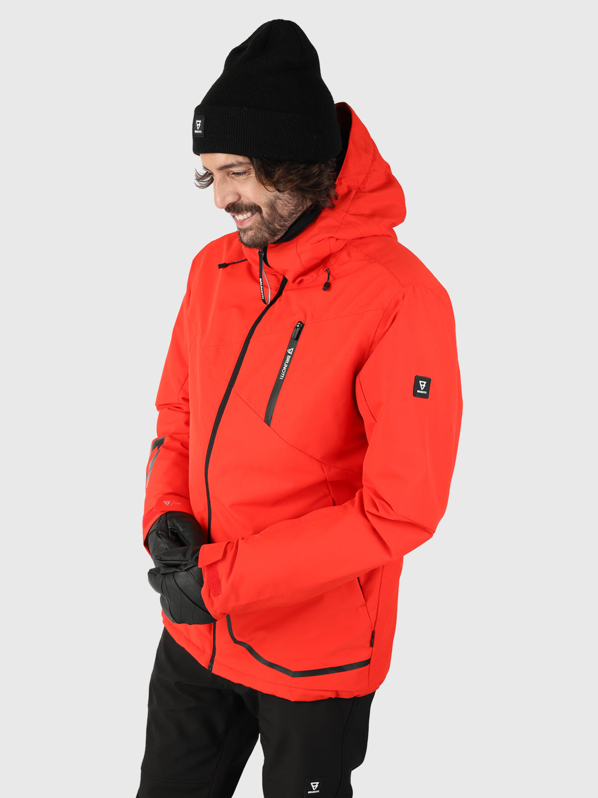 Tunder Herren Skijacke | Rot