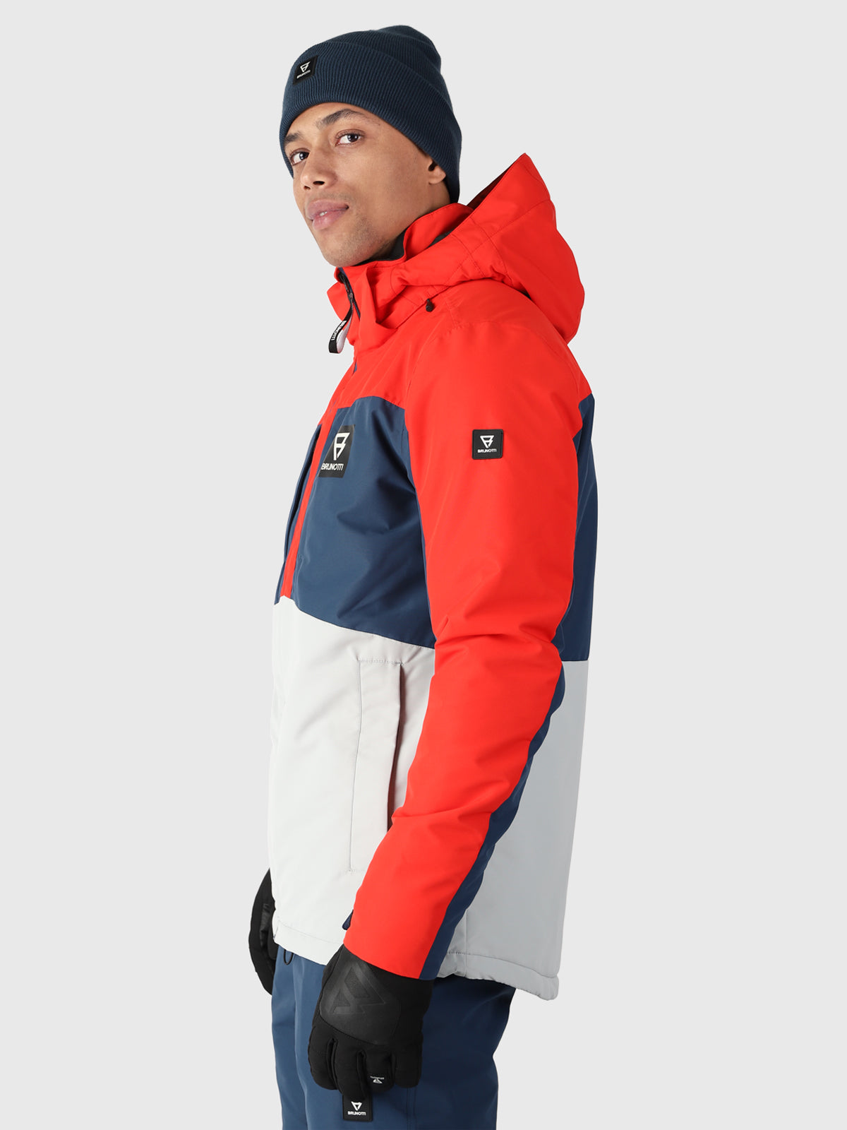 Aratin Men Snow Jacket | Red