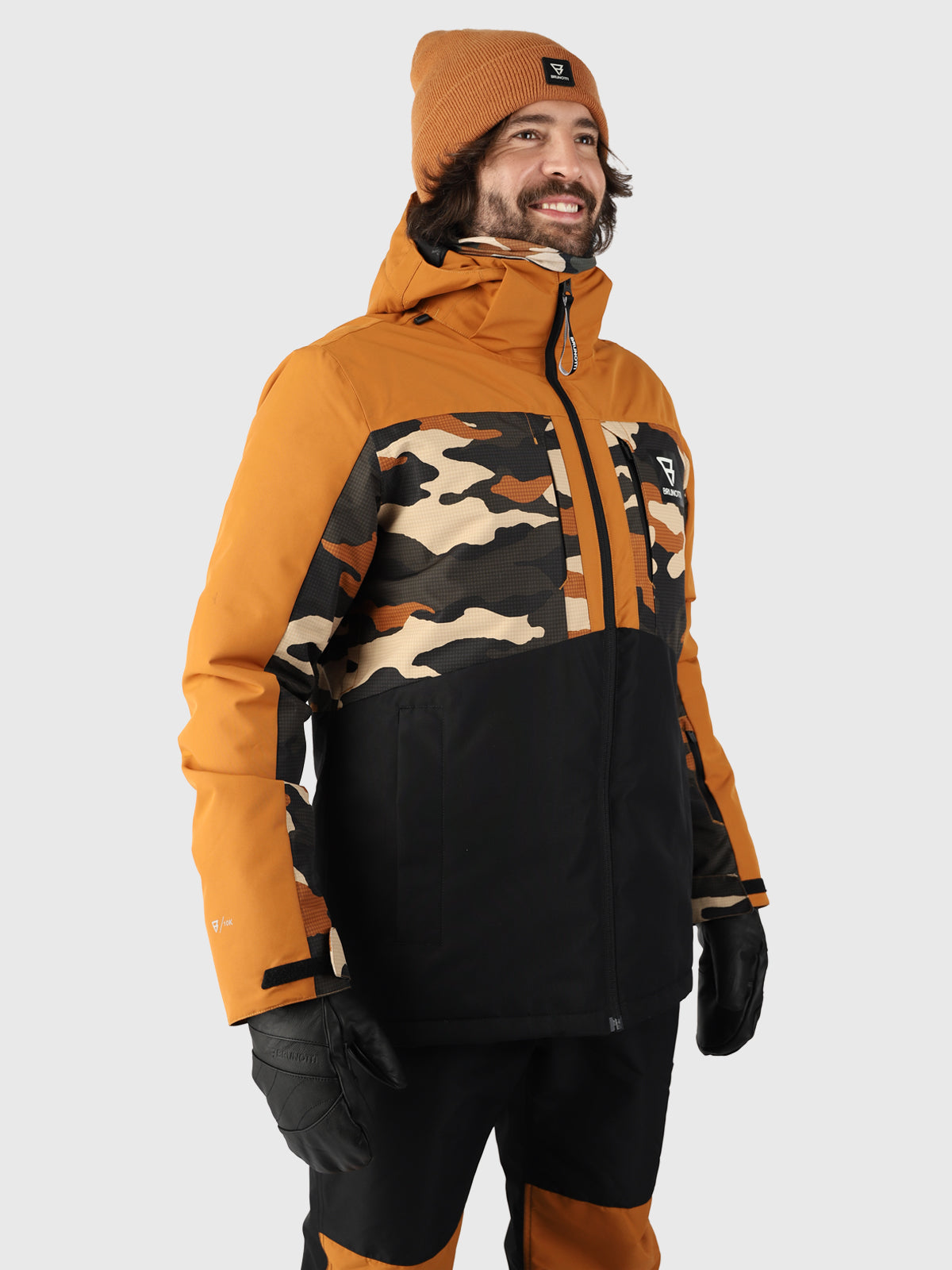 Aratin-AO Men Snow Jacket | Brown