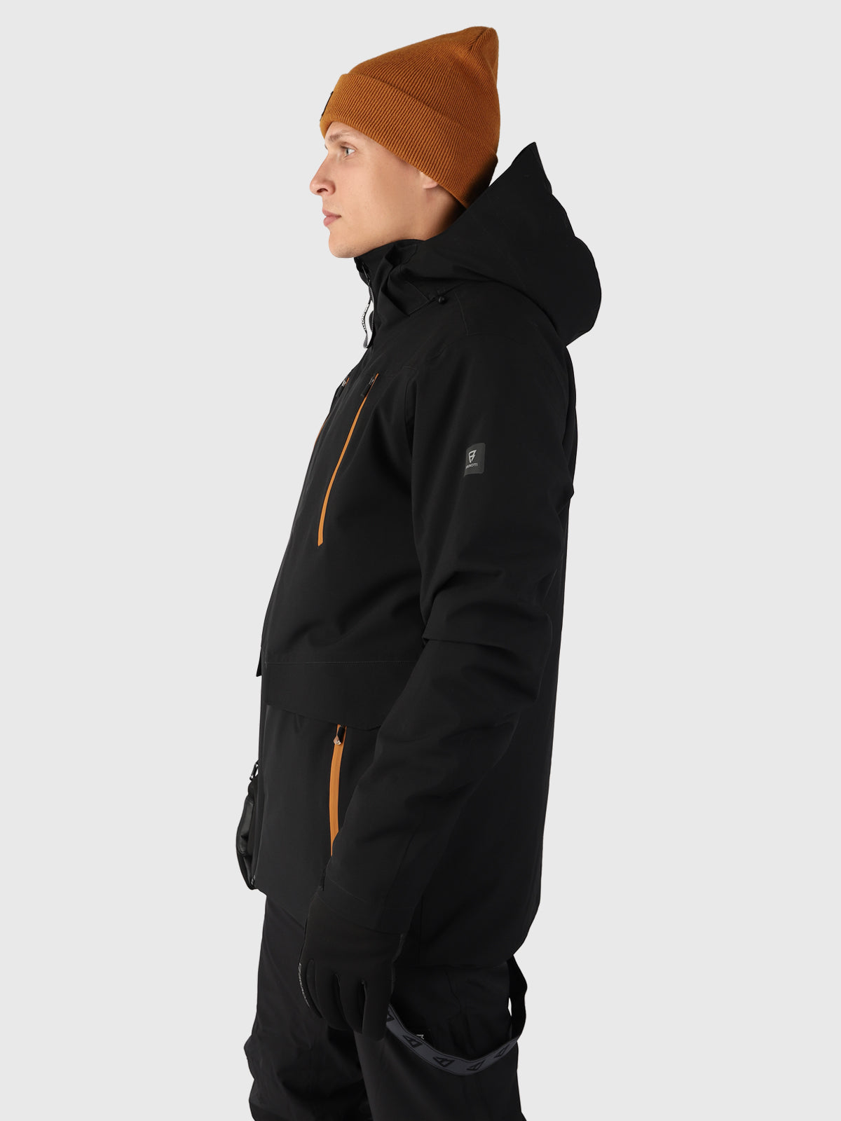 Baron Men Snow Jacket | Black