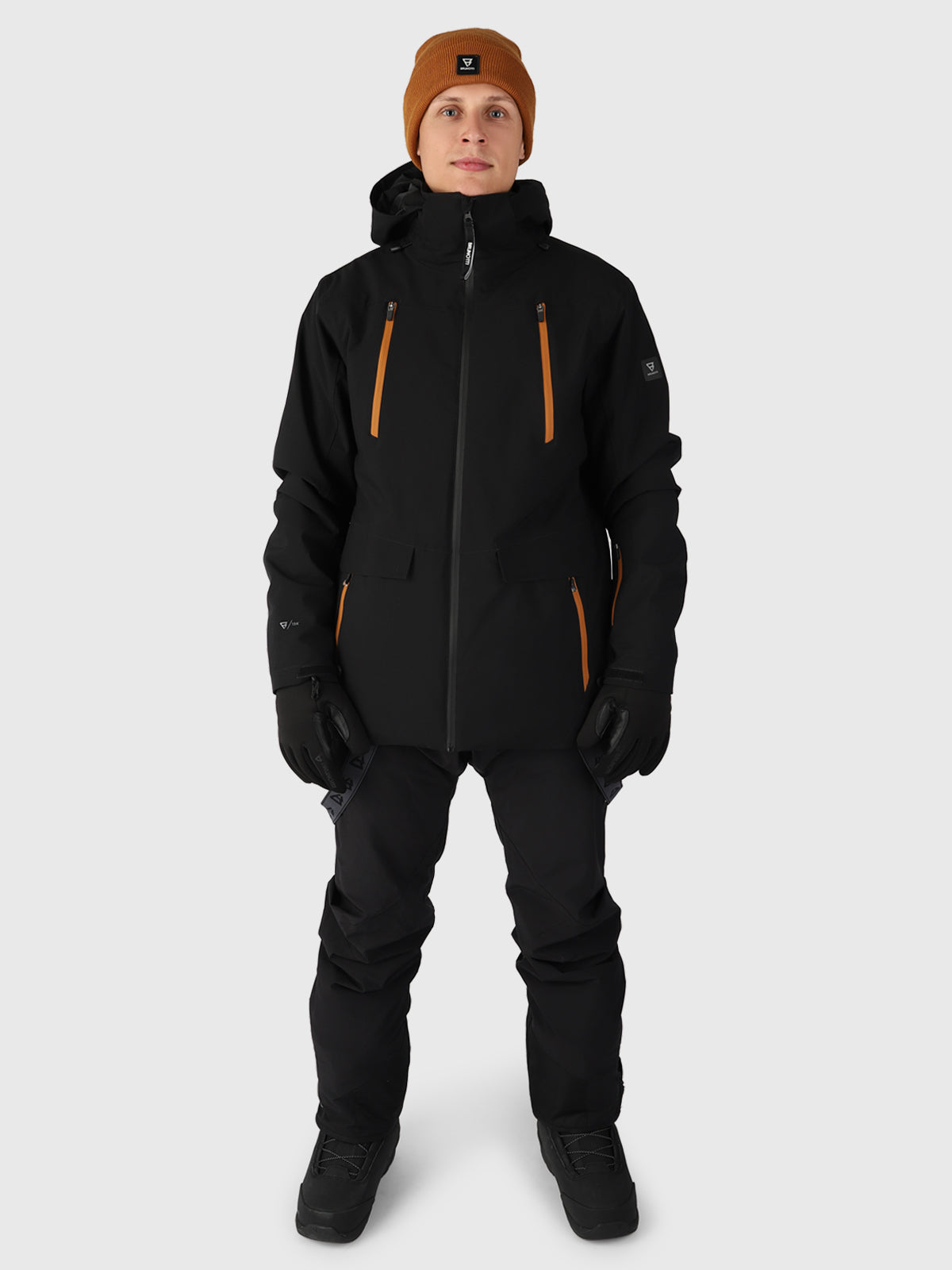 Baron Men Snow Jacket | Black