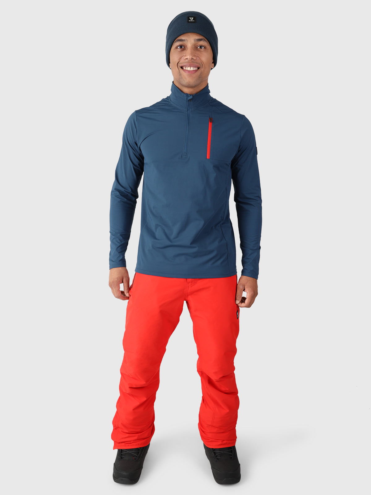 Footrail Men Snow Pants | Red