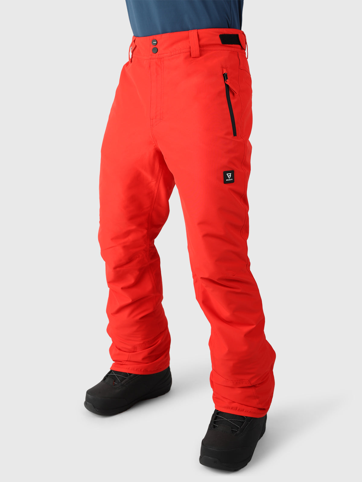 Footrail Men Snow Pants | Red