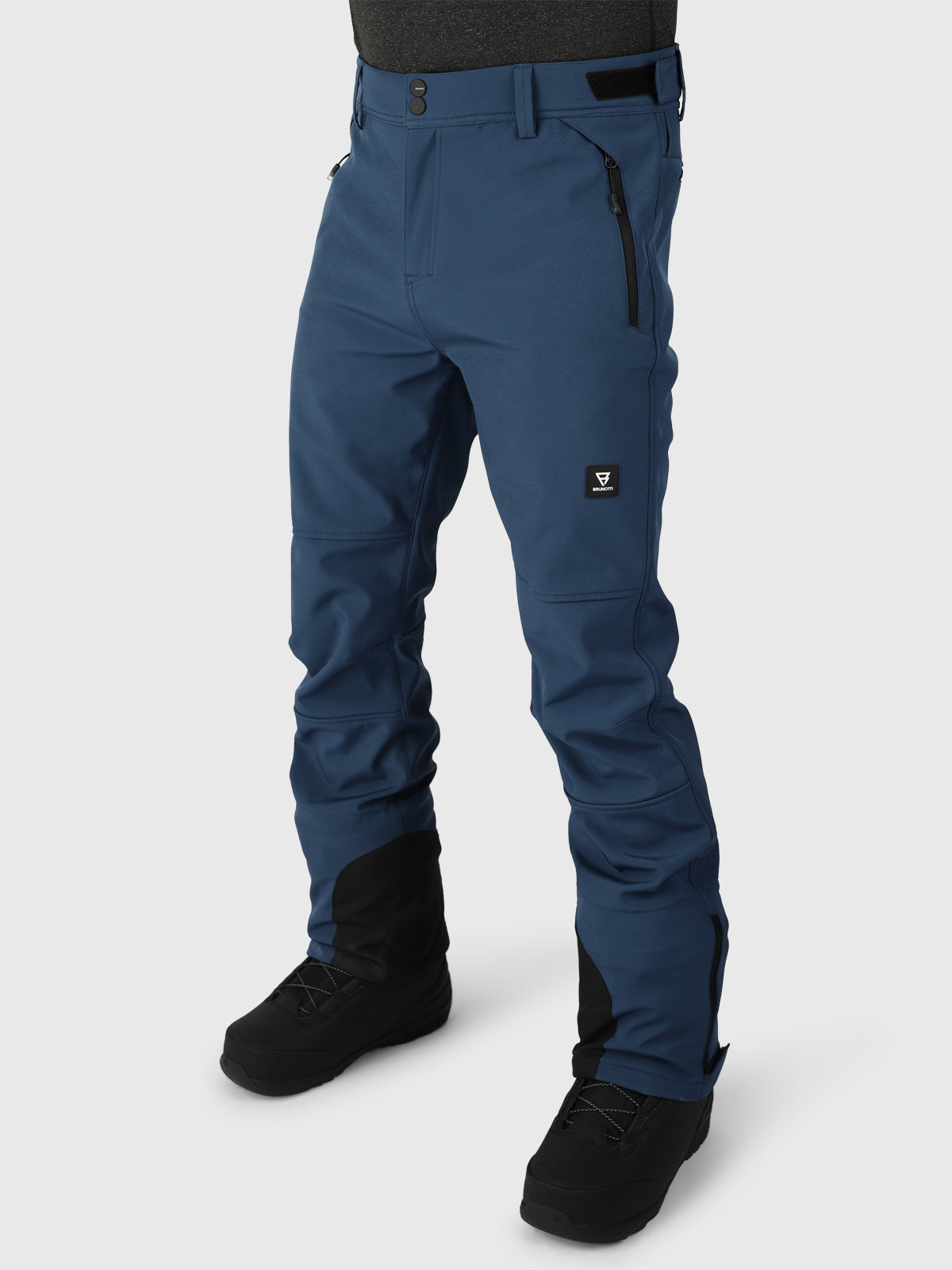 Huygens Herren Softshell Skihose | Blau