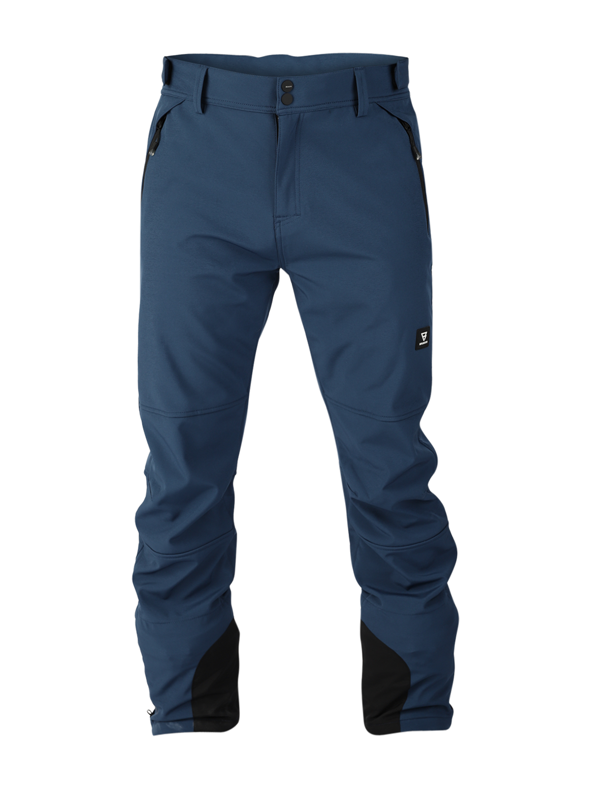 Huygens Men Softshell Snow Pants | Blue