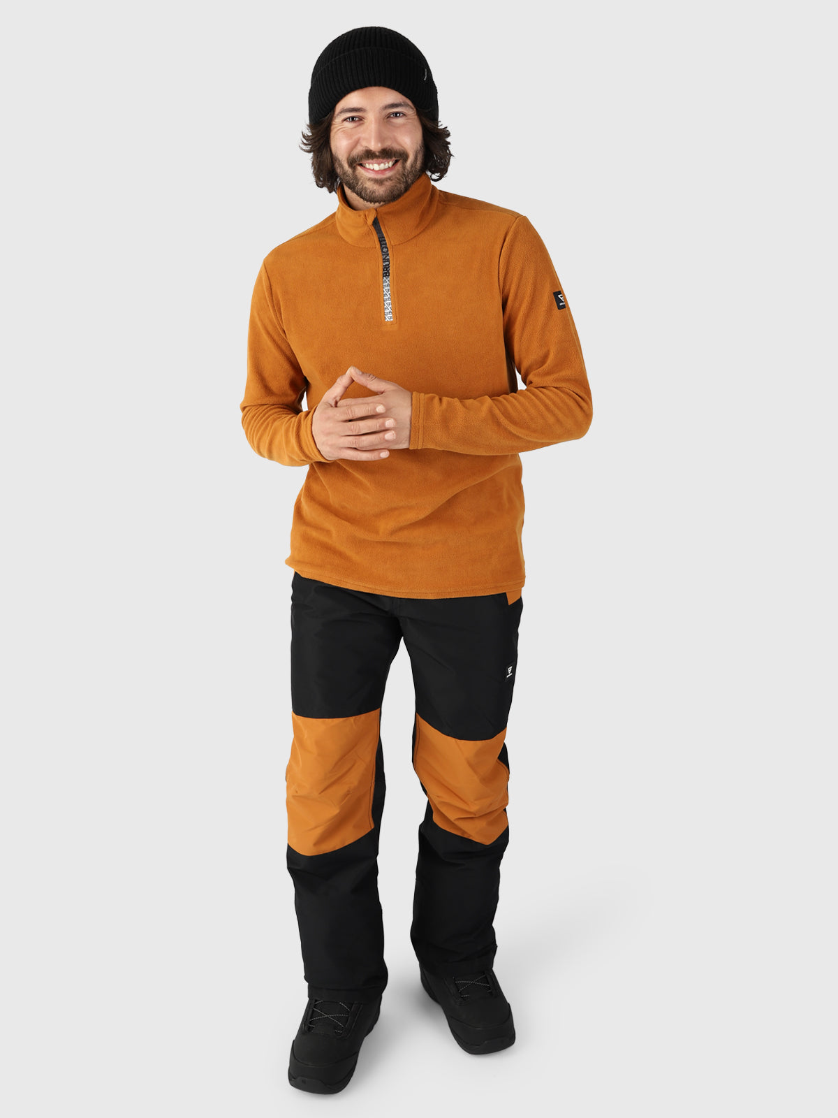 Tenno Heren Fleece | Bruin