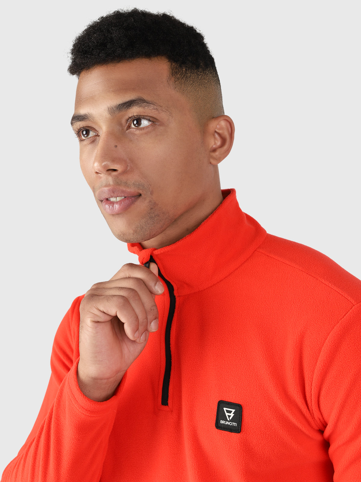 Lenno-R Herren Fleece | Rot